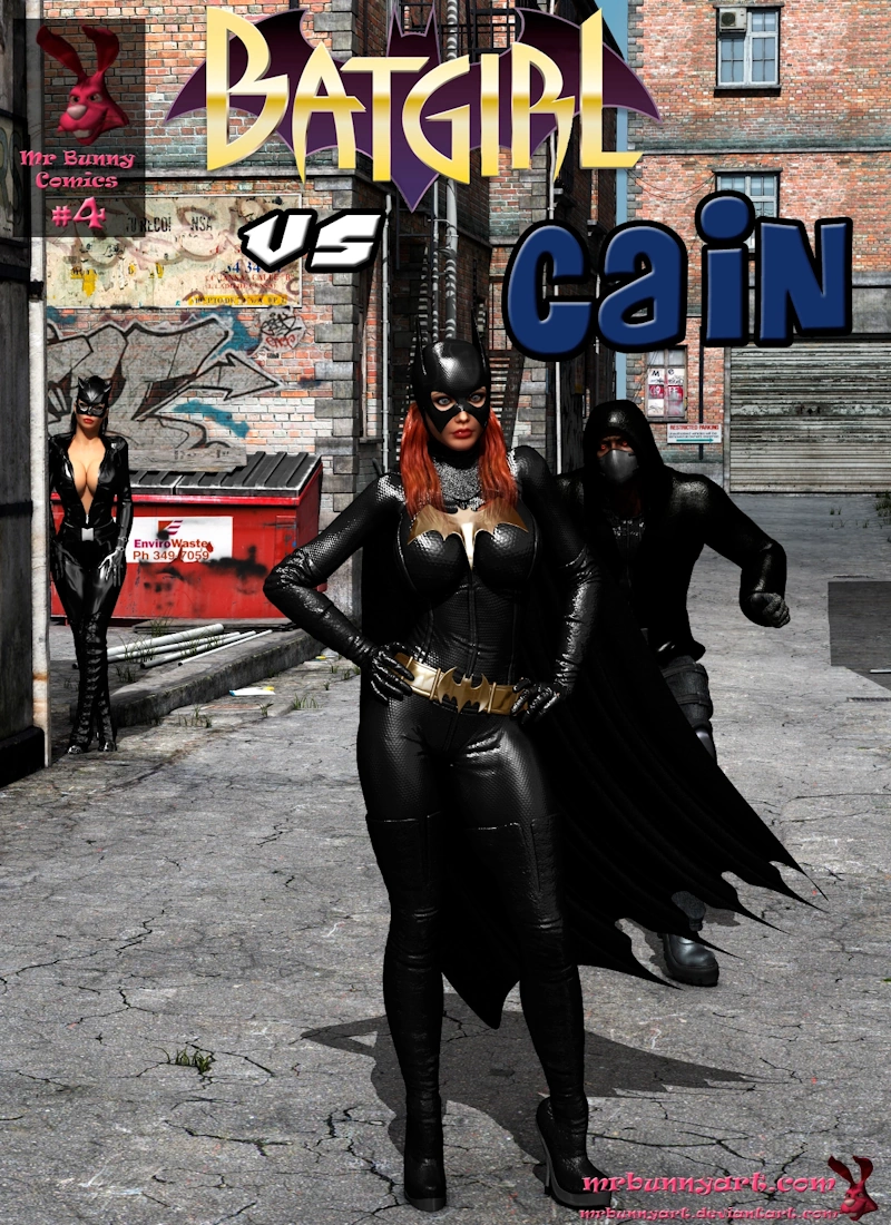 Batgirl vs Cain [MrBunnyArt] cover