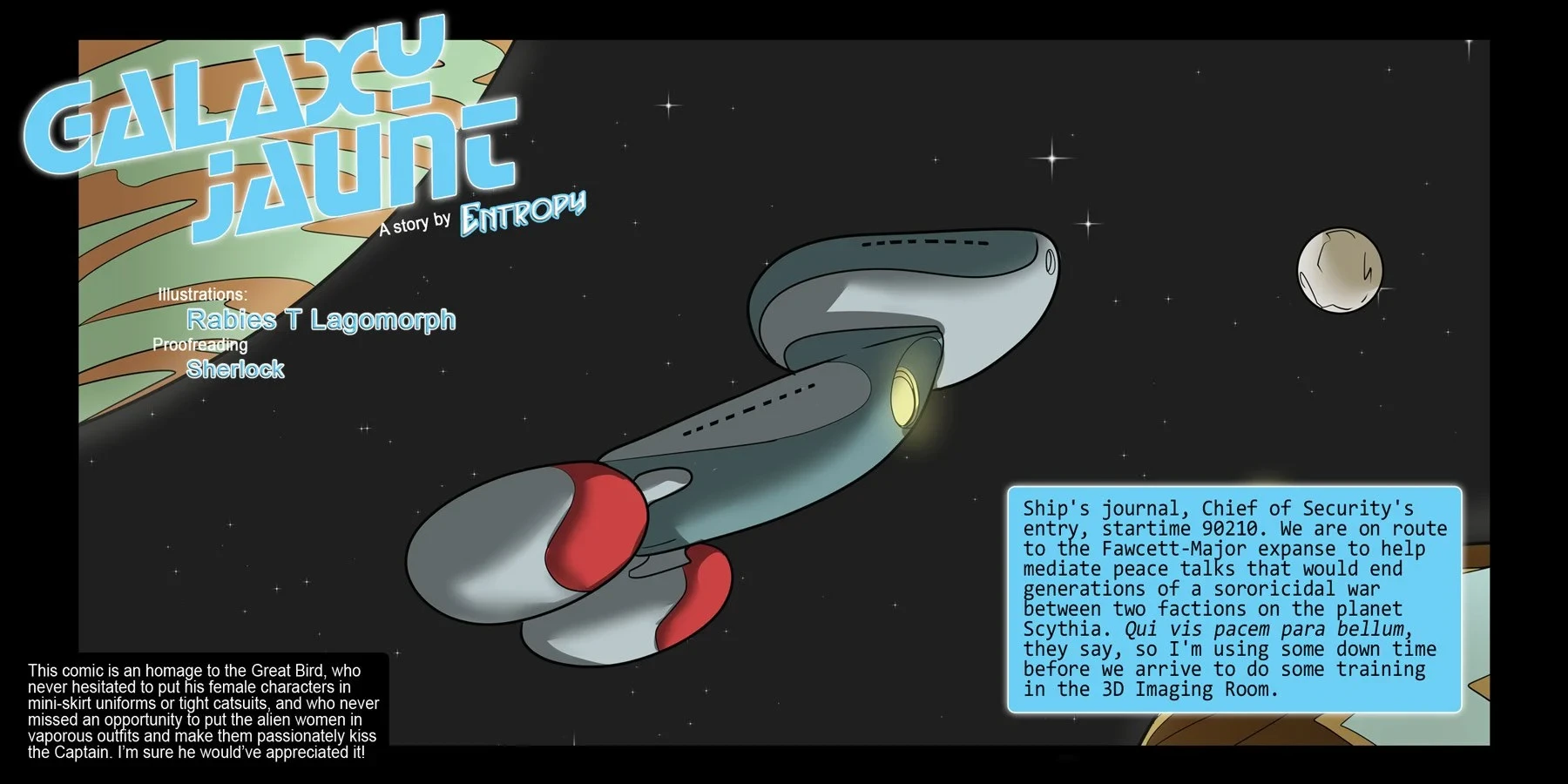 Galaxy Jaunt (Star Trek) [Rabies T Lagomorph] cover
