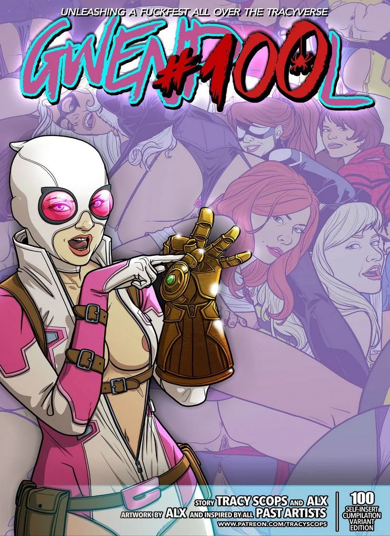 Gwenpool #100 [Tracy Scops] cover