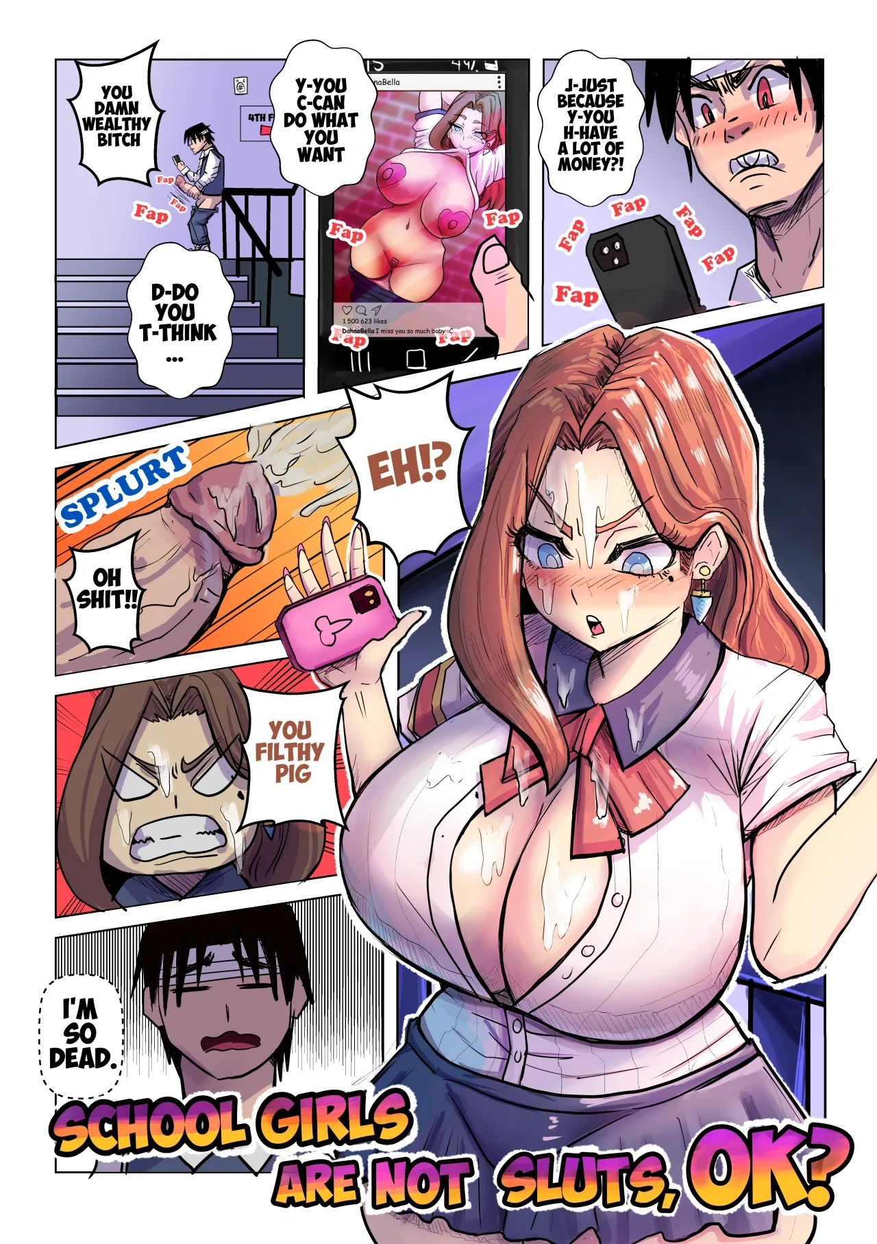 School girls are not sluts,OK? cover