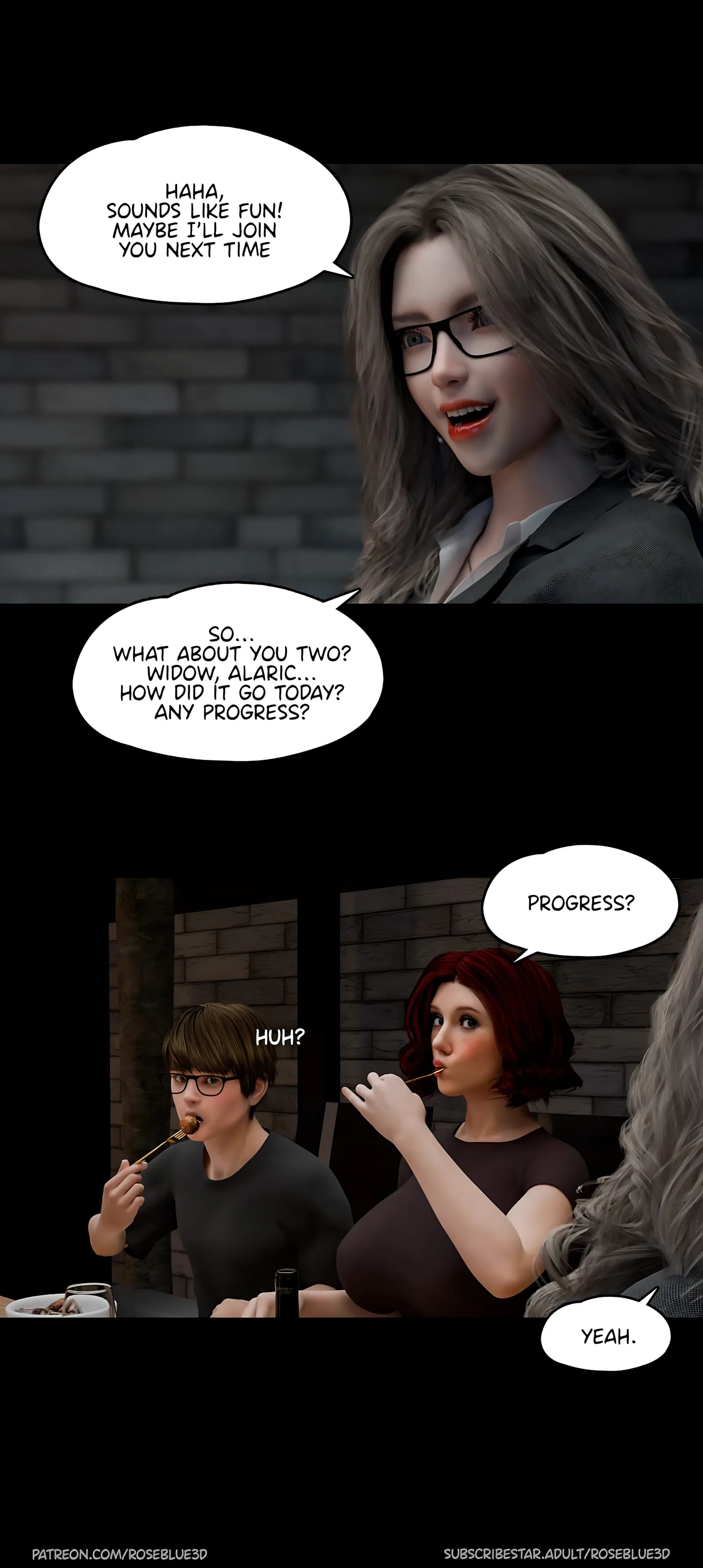 My Neighbor’s Widow 21-56 [RoseBlue3D], 35 . My Neighbor's Widow - Ch.35, page 27 of 64