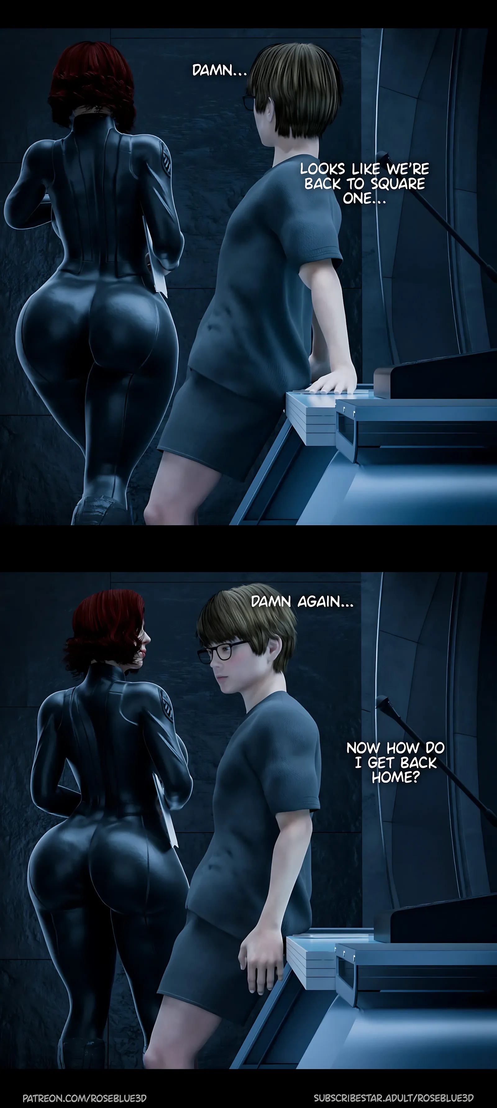 My Neighbor’s Widow 21-56 [RoseBlue3D], 34 . My Neighbor's Widow - Ch.34, page 110 of 120