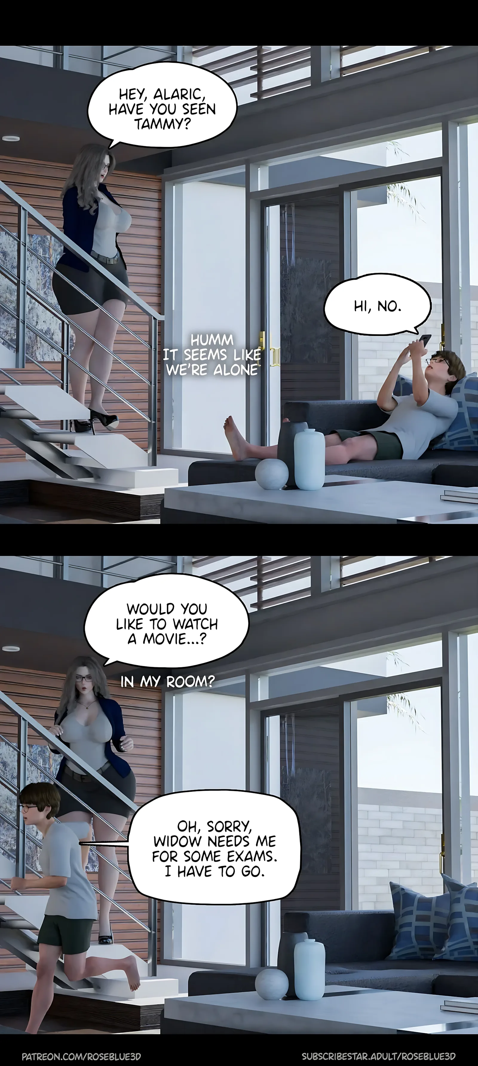 My Neighbor’s Widow 21-56 [RoseBlue3D], 26 . My Neighbor's Widow - Ch.26, page 36 of 103