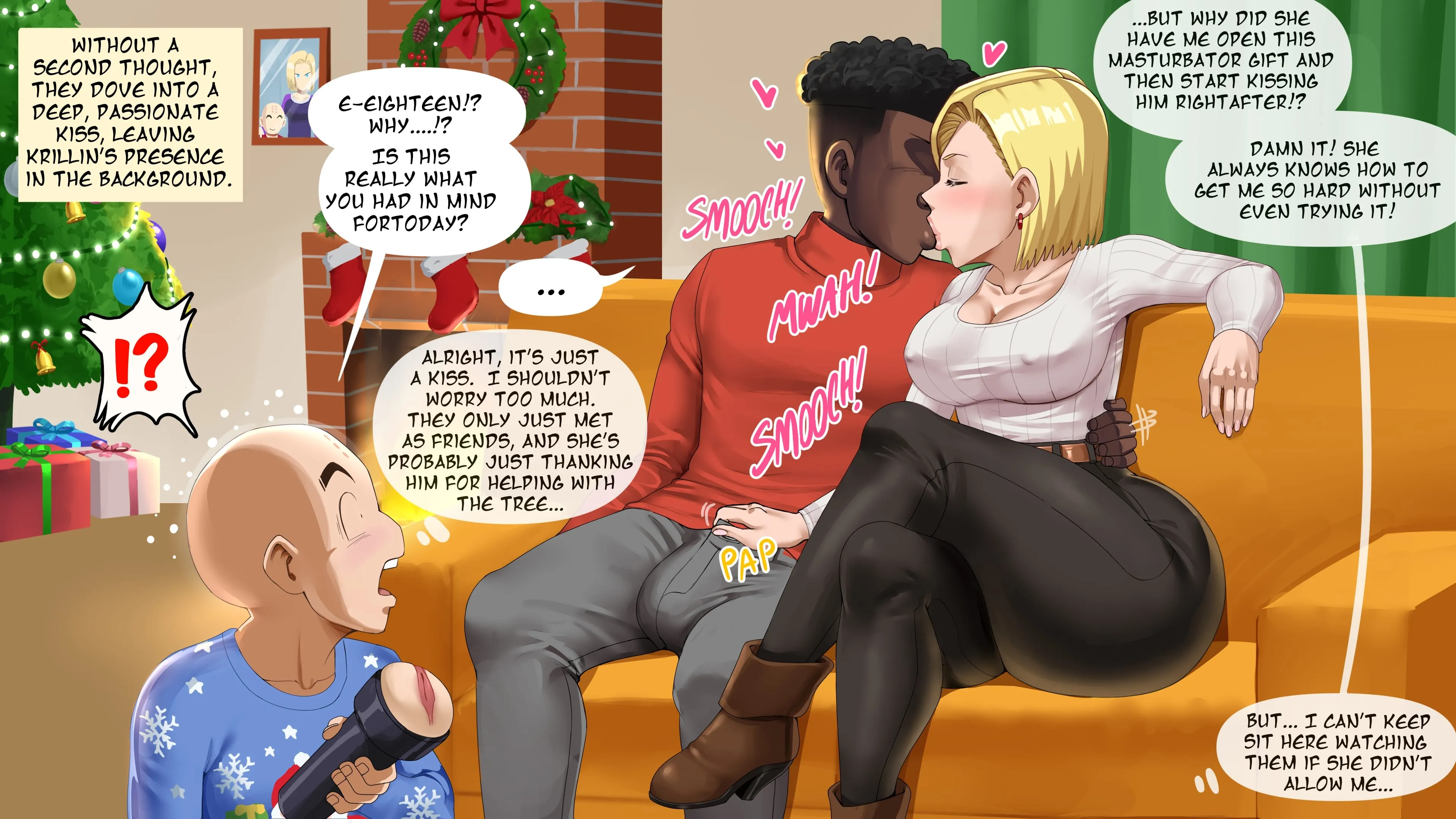 Android 18 NTR [Pink Pawg], 4.5 . Android 18 NTR - Christmas - Chapter 4.5, page 5 of 14