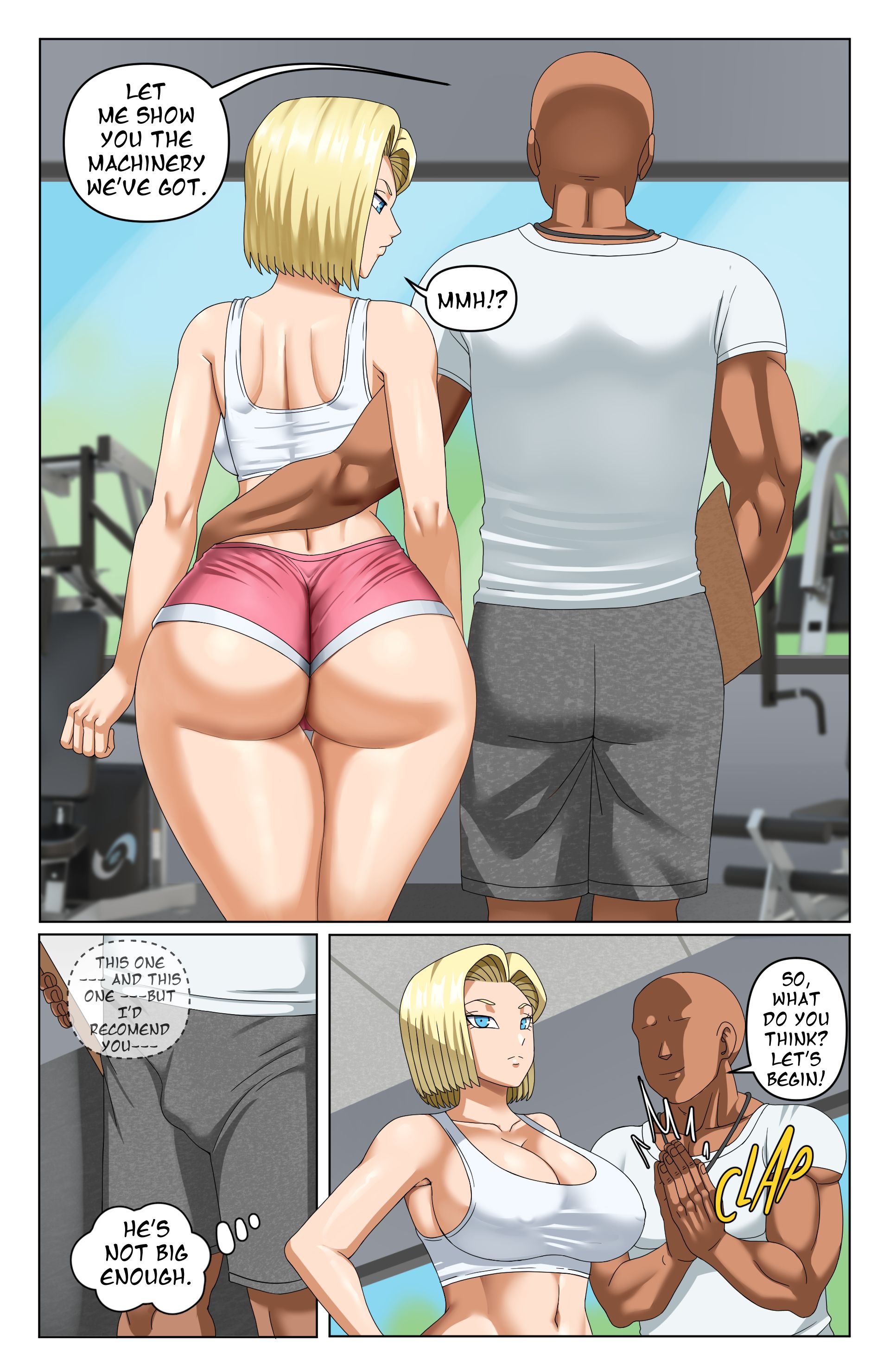 Android 18 NTR [Pink Pawg], 3. Android 18 NTR - Chapter 3 [Pink Pawg], page 3 of 22