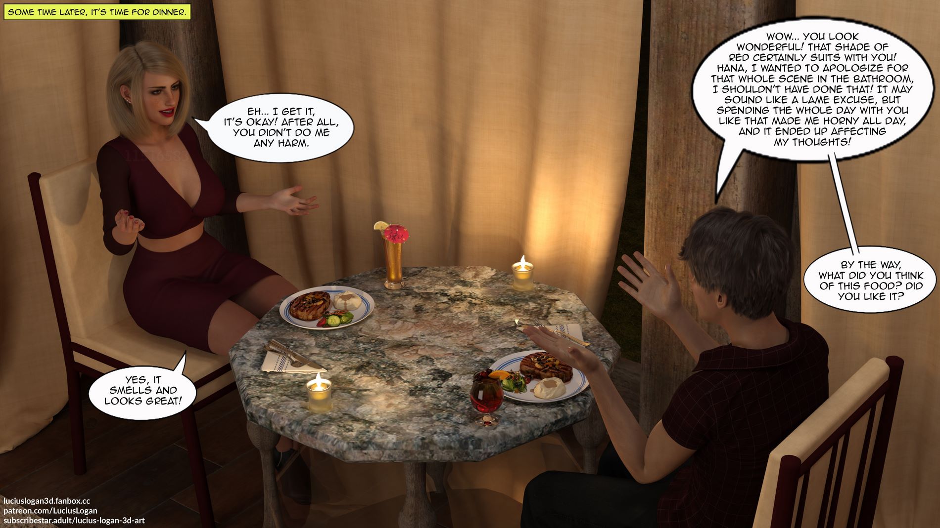 My New Girlfriend [Lucius Logan], My New Girlfriend 3, page 22 of 84
