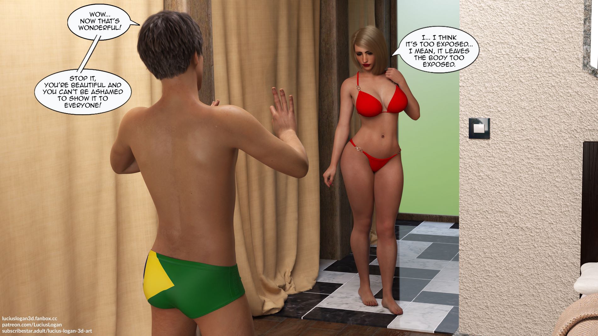 My New Girlfriend [Lucius Logan], My New Girlfriend 3, page 9 of 84
