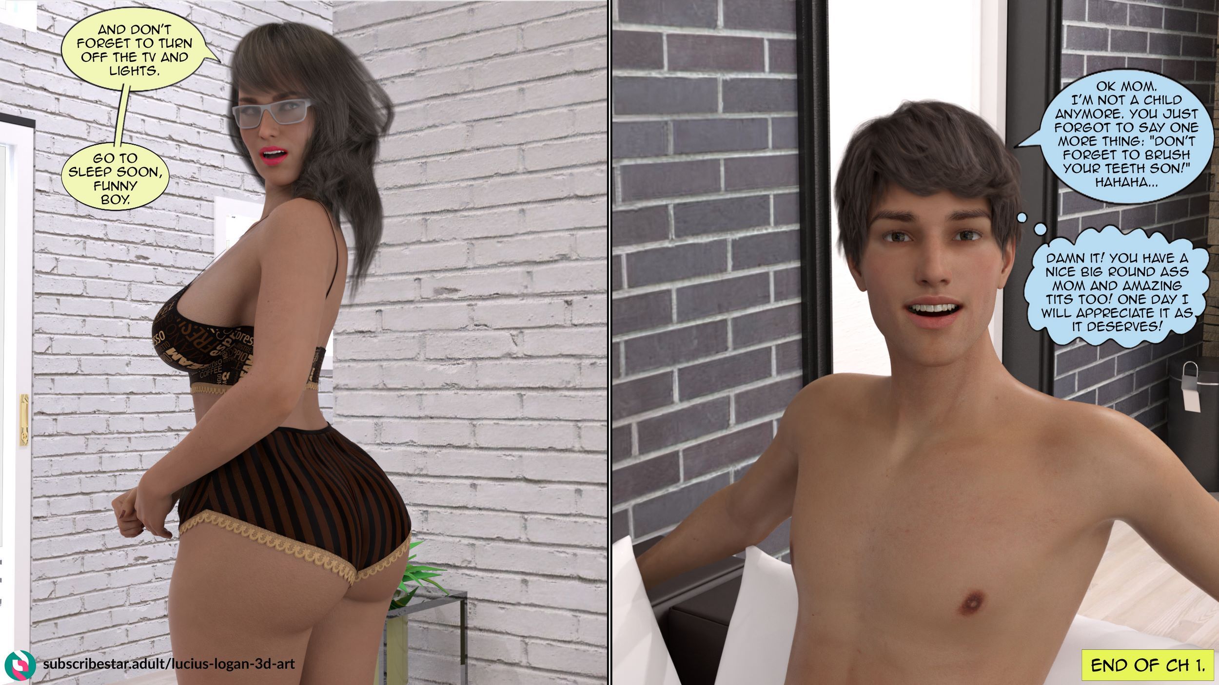 My New Girlfriend [Lucius Logan], My New Girlfriend 1, page 111 of 111