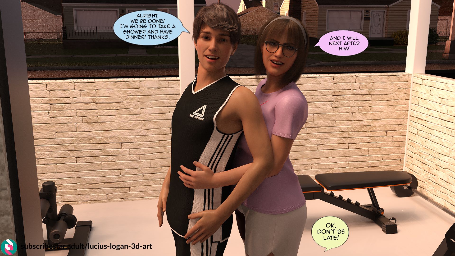 My New Girlfriend [Lucius Logan], My New Girlfriend 1, page 32 of 111