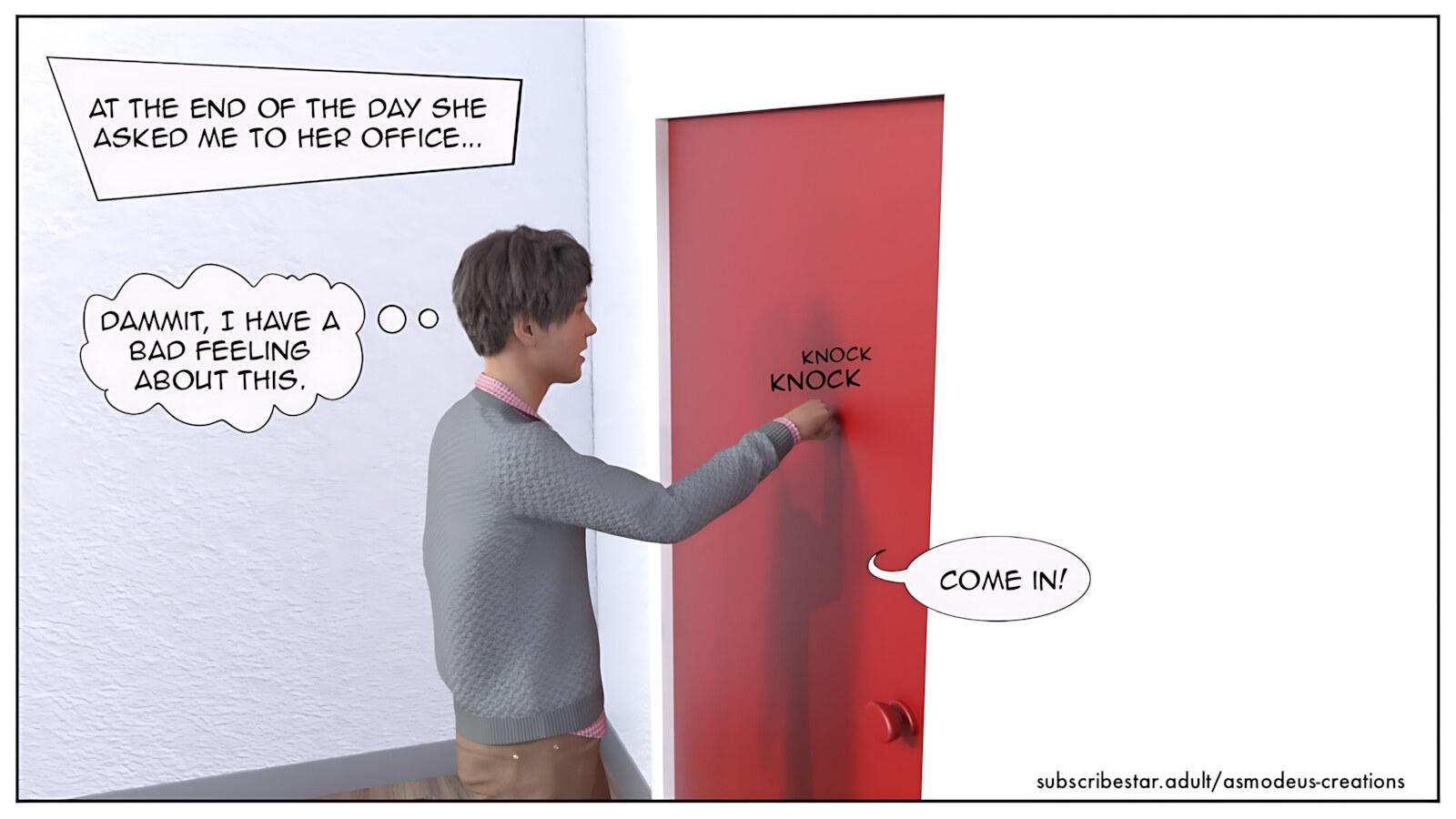 My New Job [Asmodeu], My New Job1, page 18 of 60