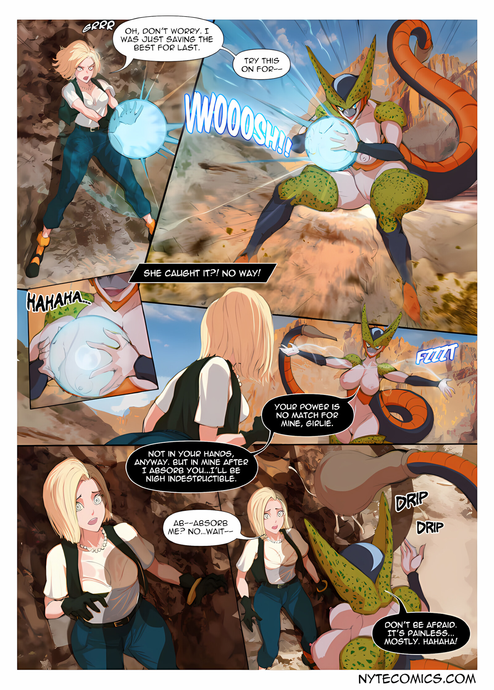 Android 18 The Perfect Form [Nyte], Android 18 The Perfect Form, page 3 of 16