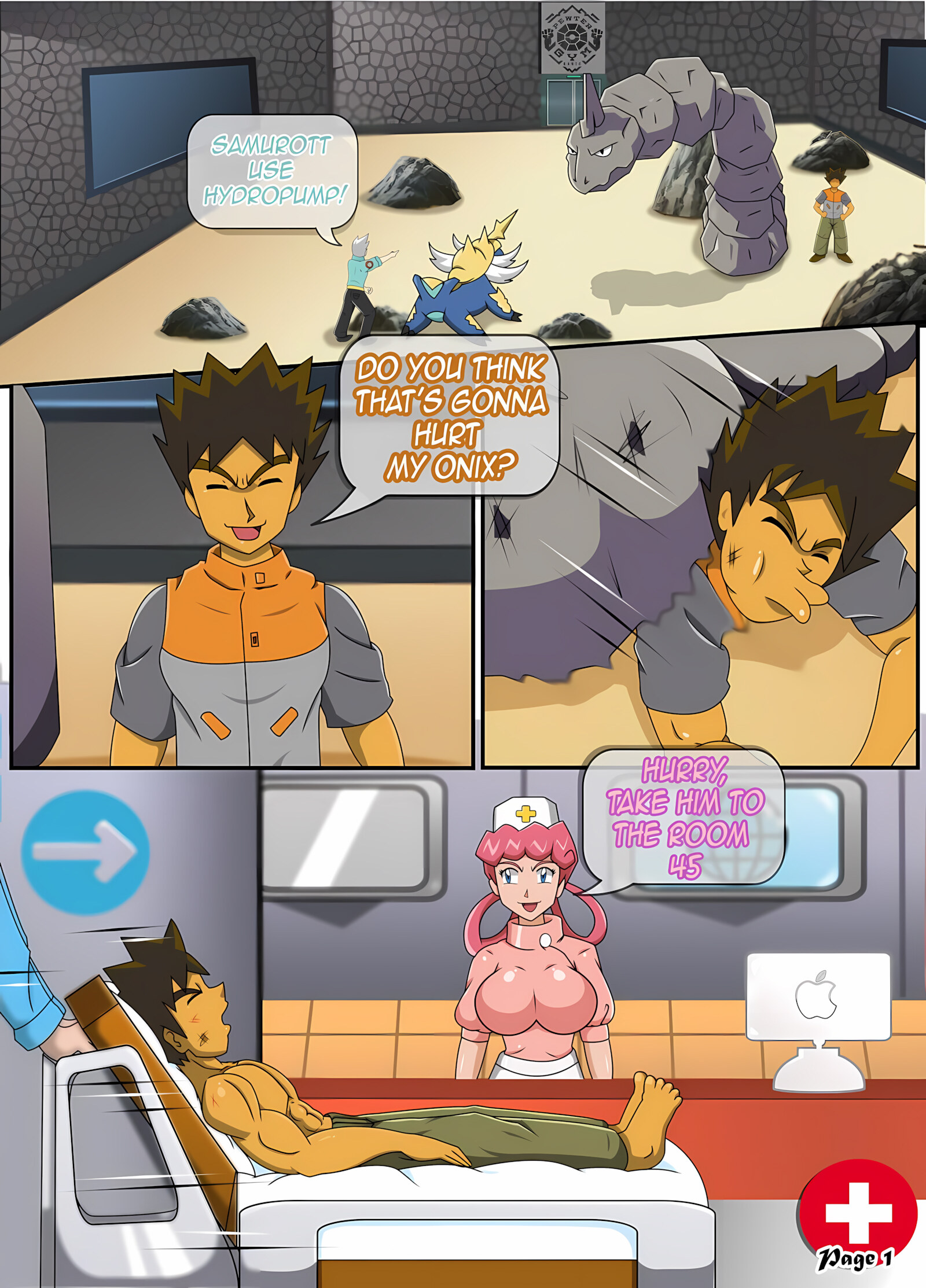 Naughty Nurse Joy (Pokemon) [dlobo777], Naughty Nurse Joy (Pokemon), page 2 of 11