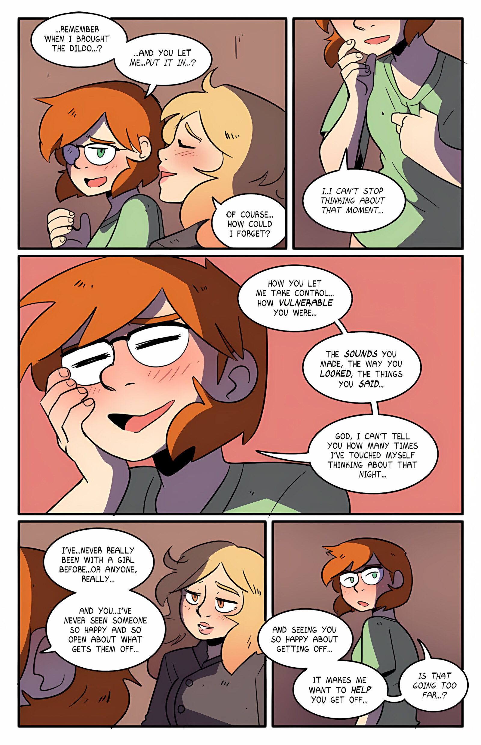 Night Walk [Tissue Box], Touchy Feely 3, page 2 of 16