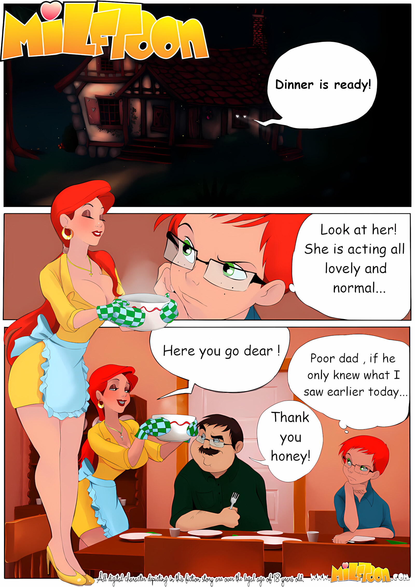 Nympho [Milftoon], Nympho 1, page 1 of 20