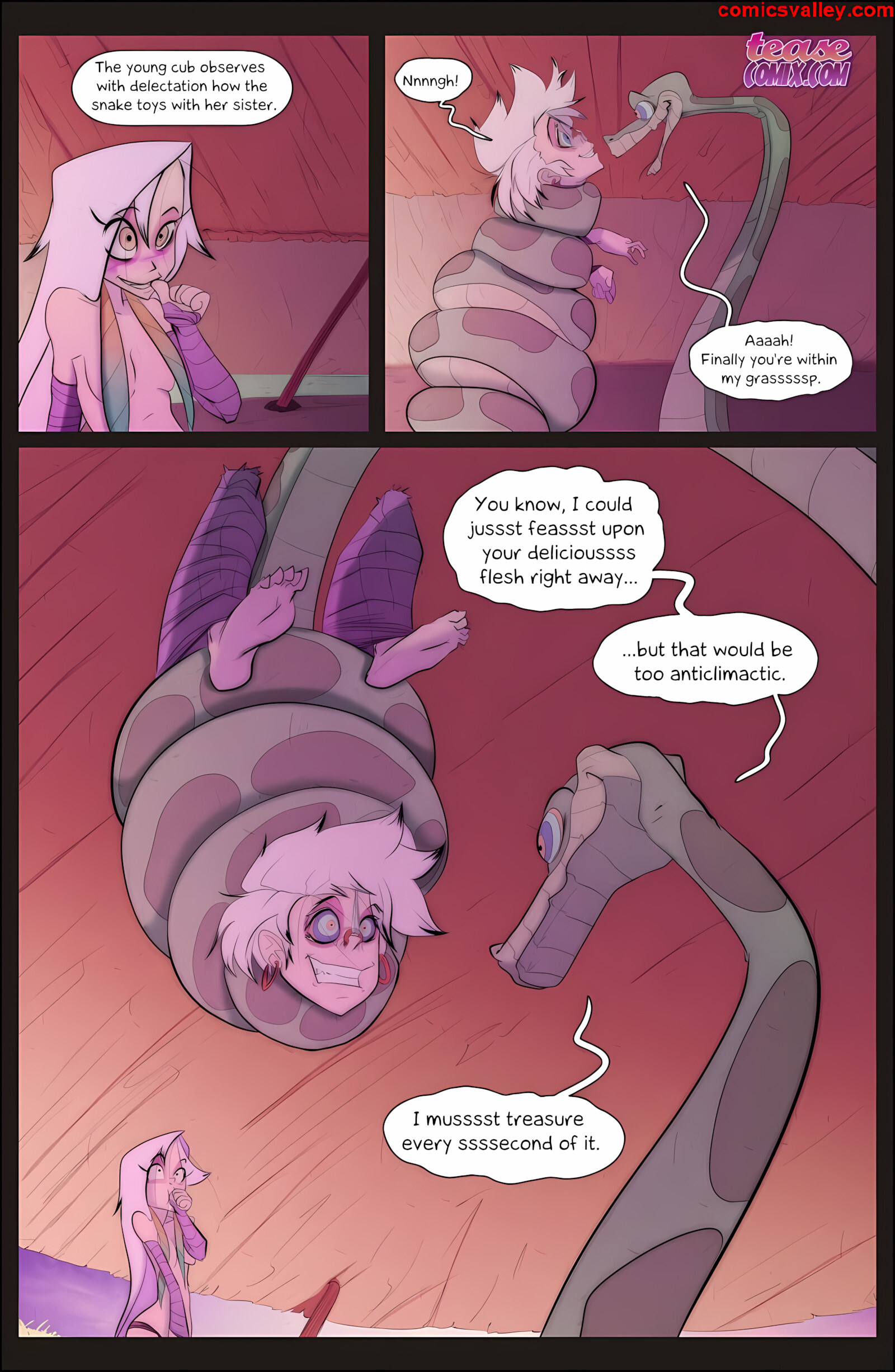 Of The Snake And The Girl [Tease Comix], Of The Snake and The Girl 5 - Fixxxer, page 6 of 30