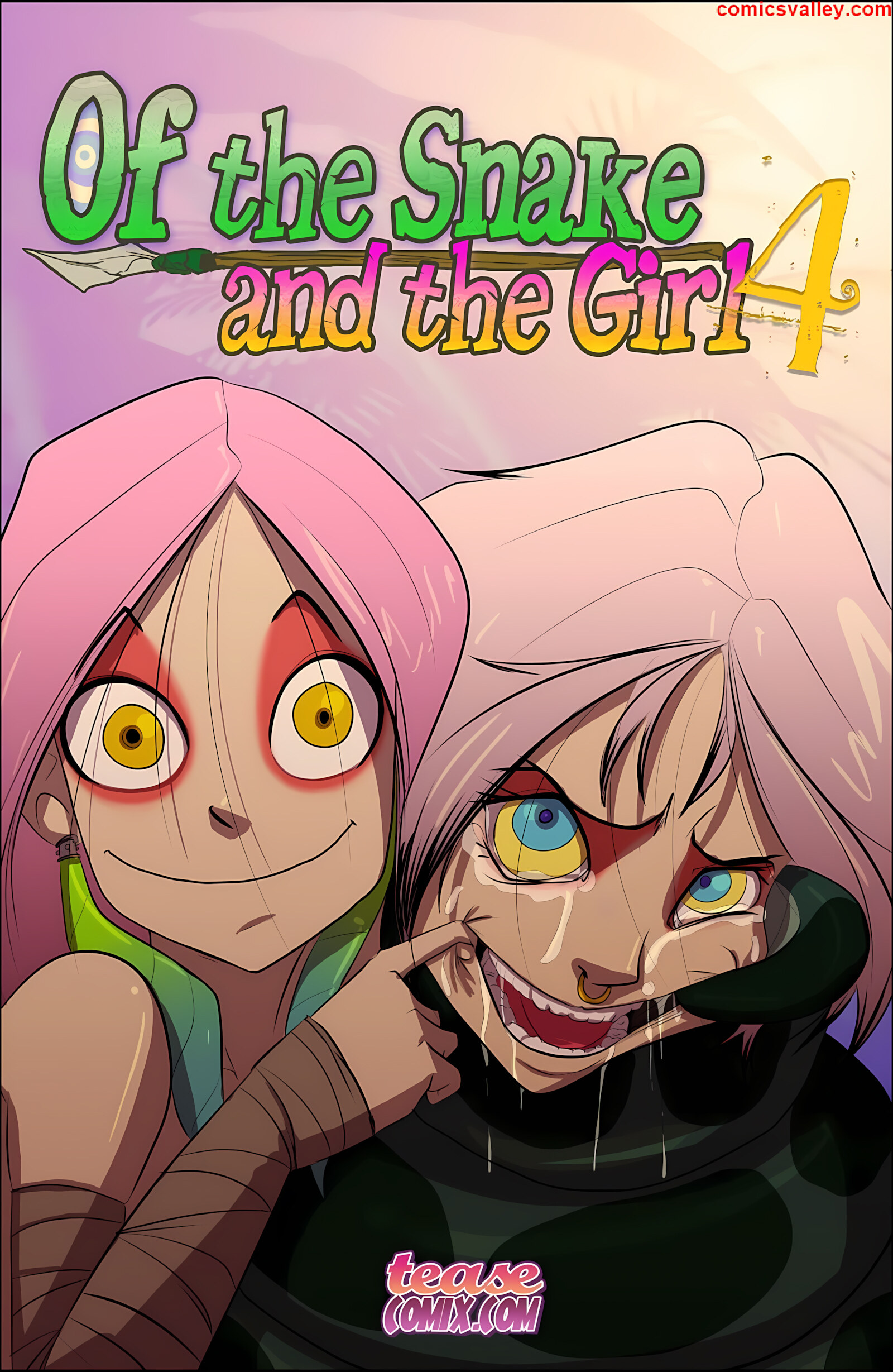 Of The Snake And The Girl [Tease Comix], Of The Snake and The Girl 4 - Fixxxer, page 1 of 23