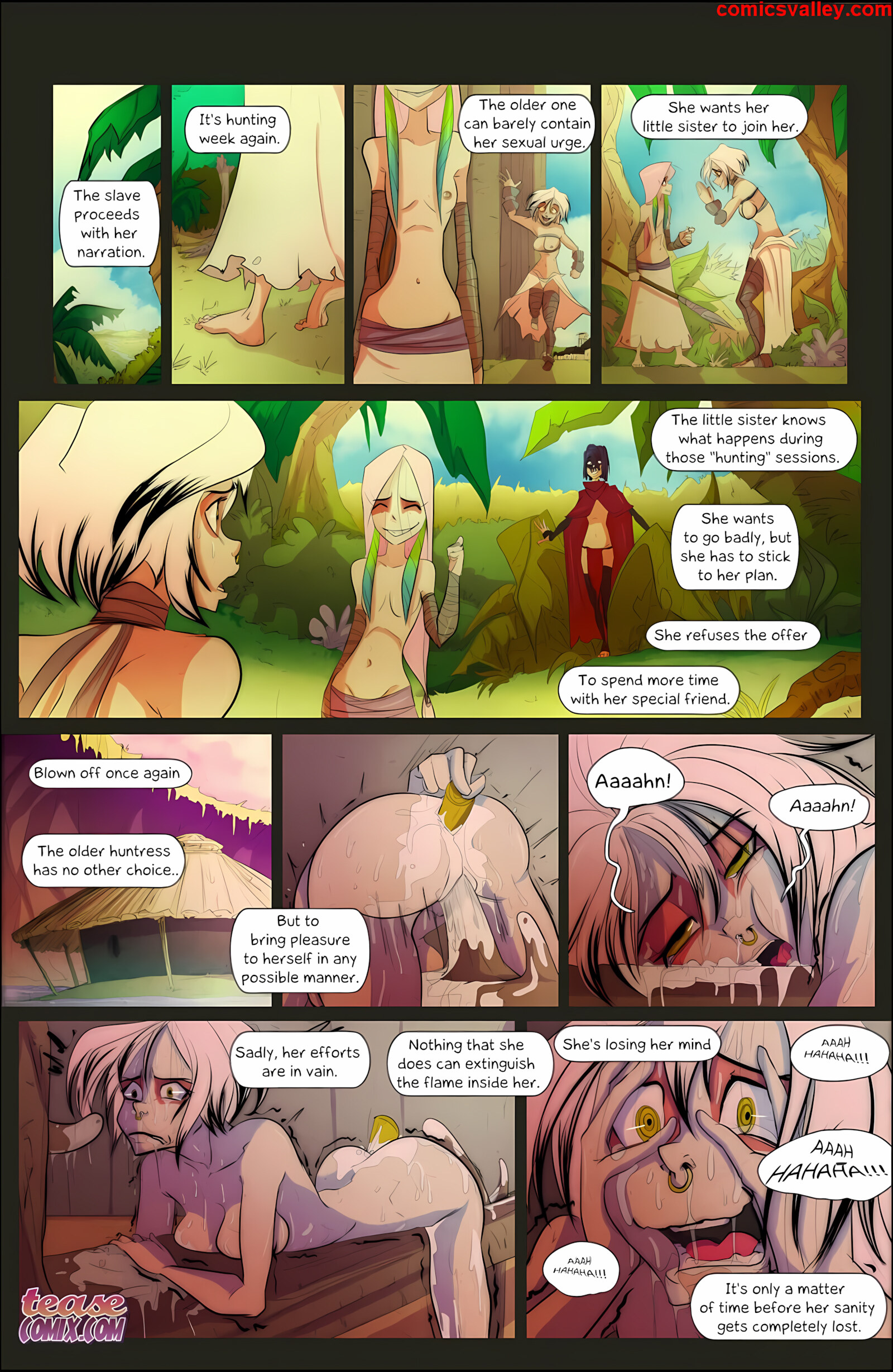 Of The Snake And The Girl [Tease Comix], Of The Snake and The Girl 4 - Fixxxer, page 11 of 23