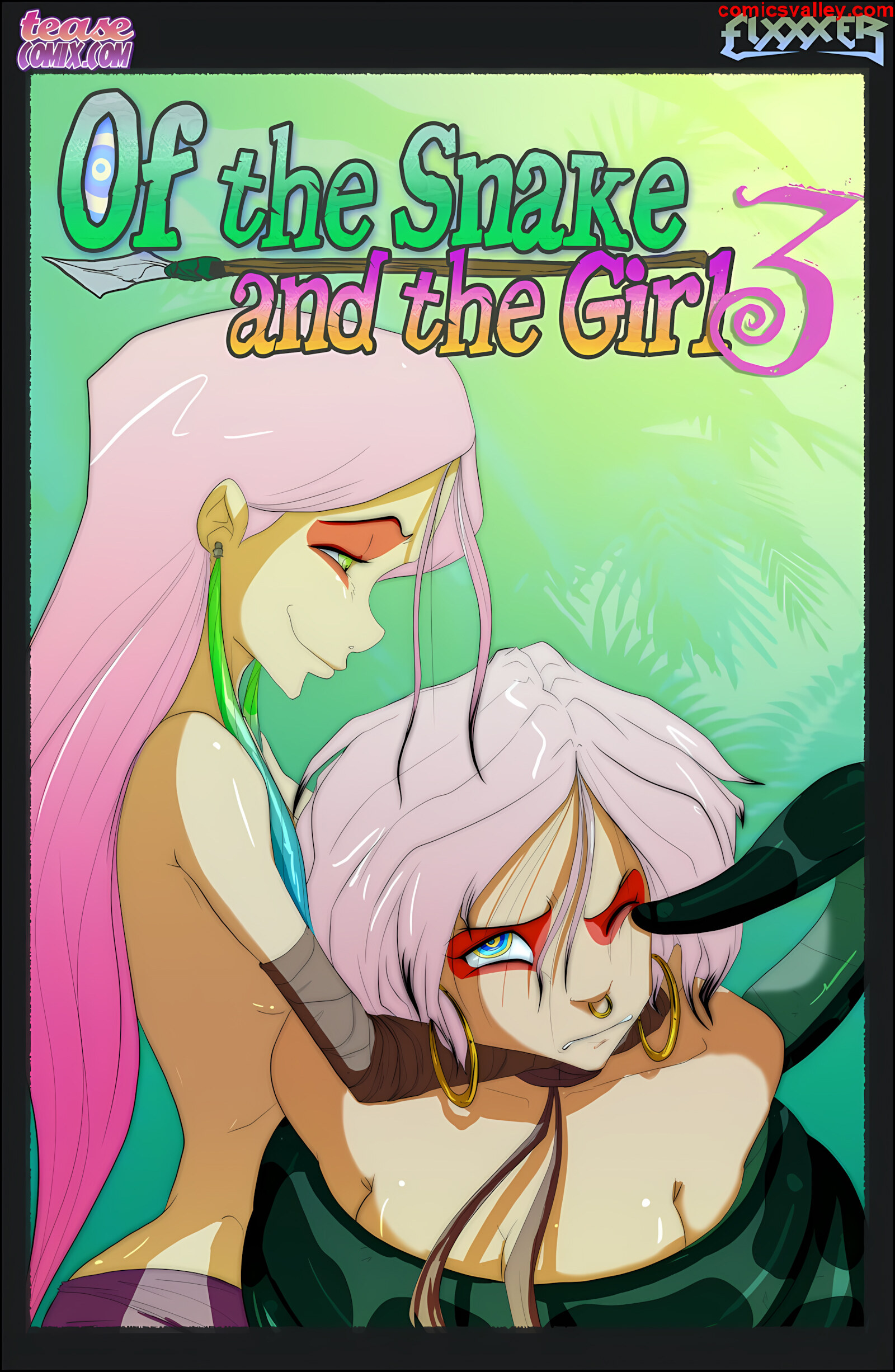 Of The Snake And The Girl [Tease Comix], Of The Snake and The Girl 3 - Fixxxer, page 1 of 19