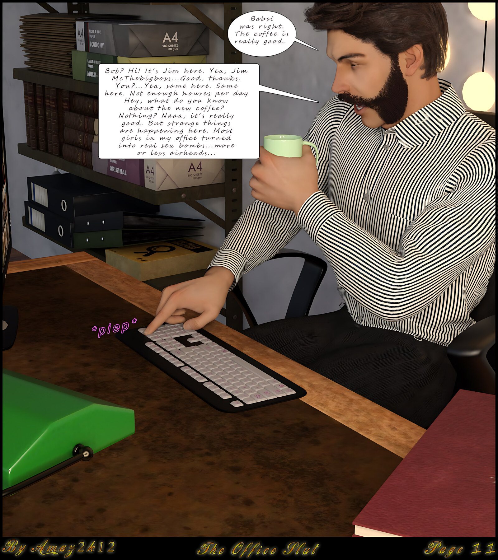 Office Slut [Amazeroth], Office Slut, page 11 of 67