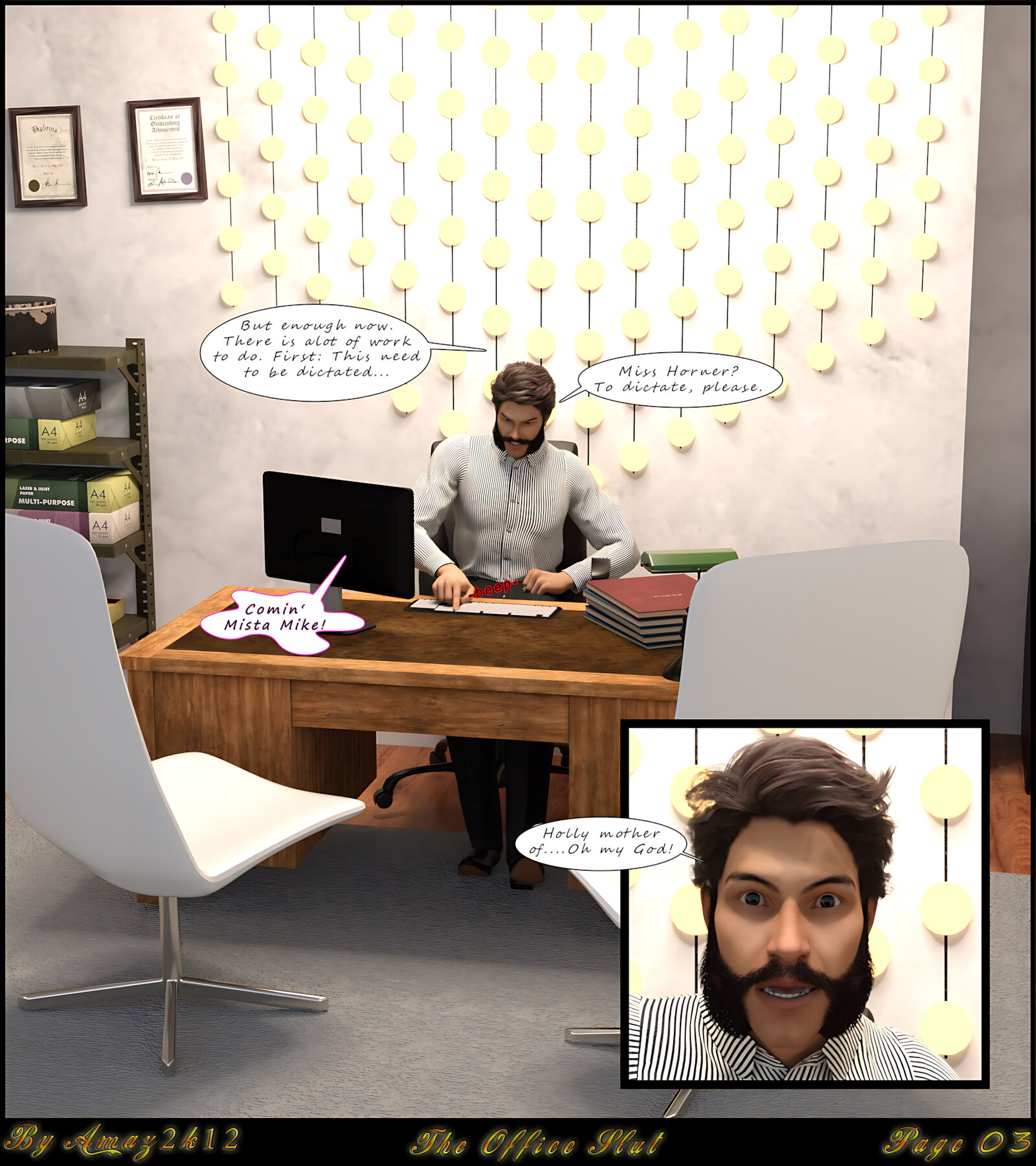 Office Slut [Amazeroth], Office Slut, page 3 of 67