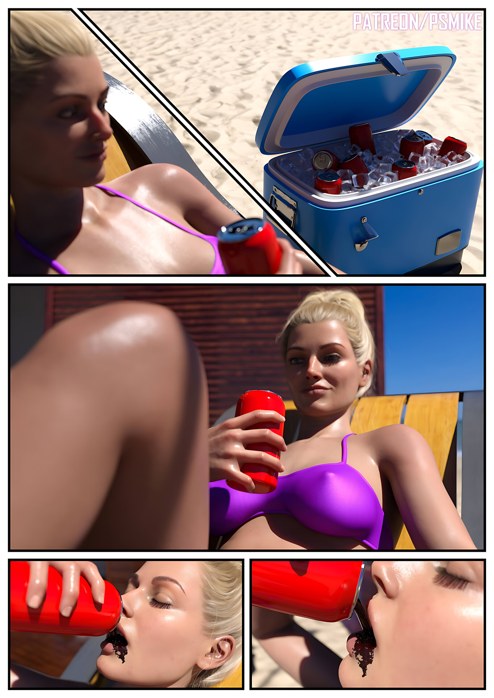 On The Beach [Psmike], On The Beach, page 2 of 63