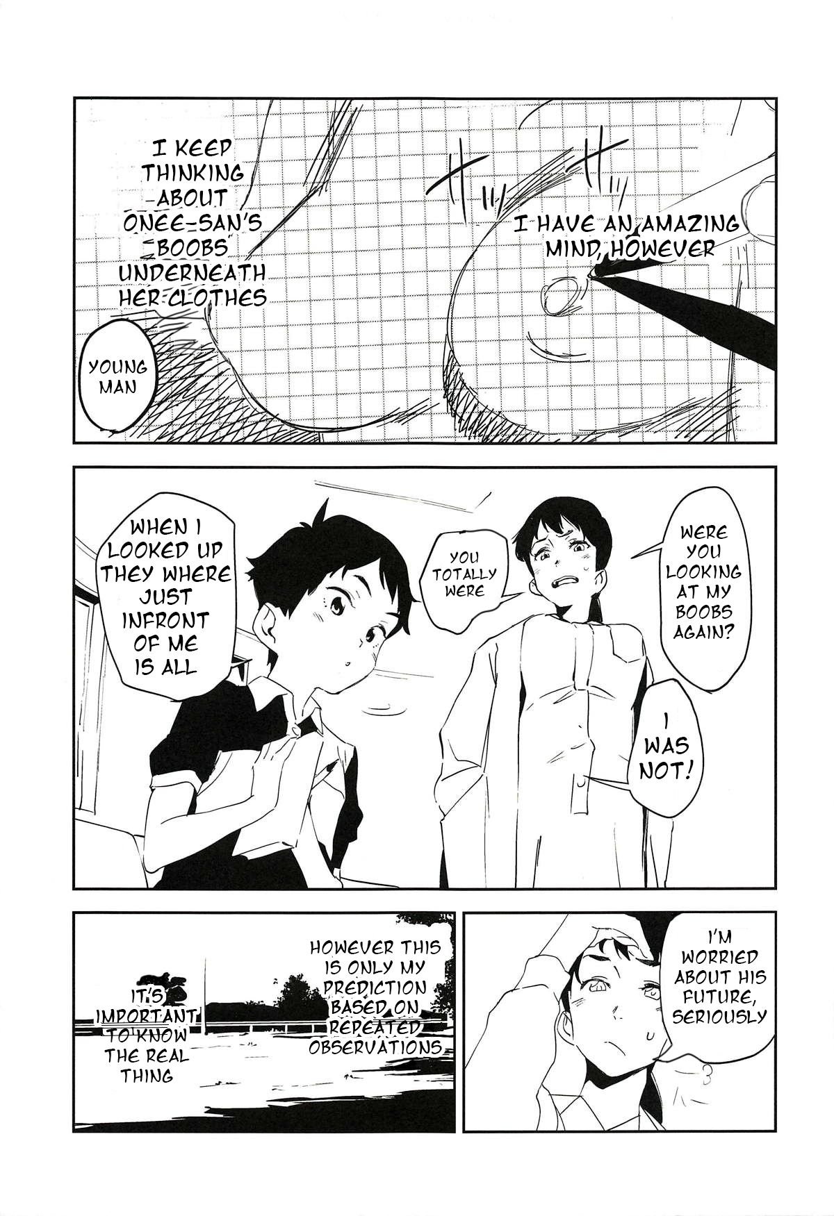 Oppai Highway – Onee-san no Kenkyuu [Kito Sakeru], Oppai Highway - Onee-san no Kenkyuu, page 4 of 27