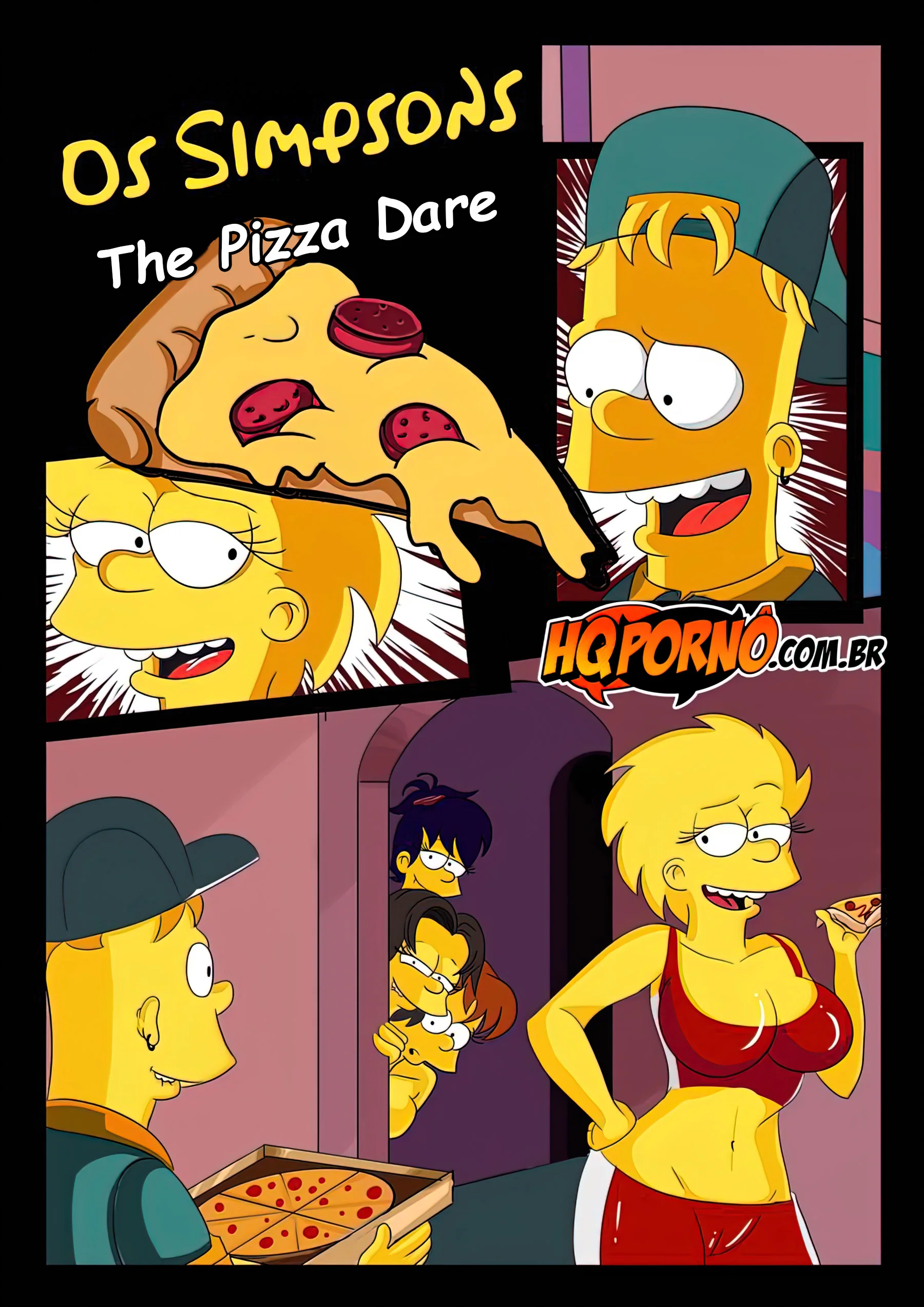 OS Simpsons (The Simpsons), 2 . OS Simpsons - The Pizza Dare - Chapter 2, page 1 of 10