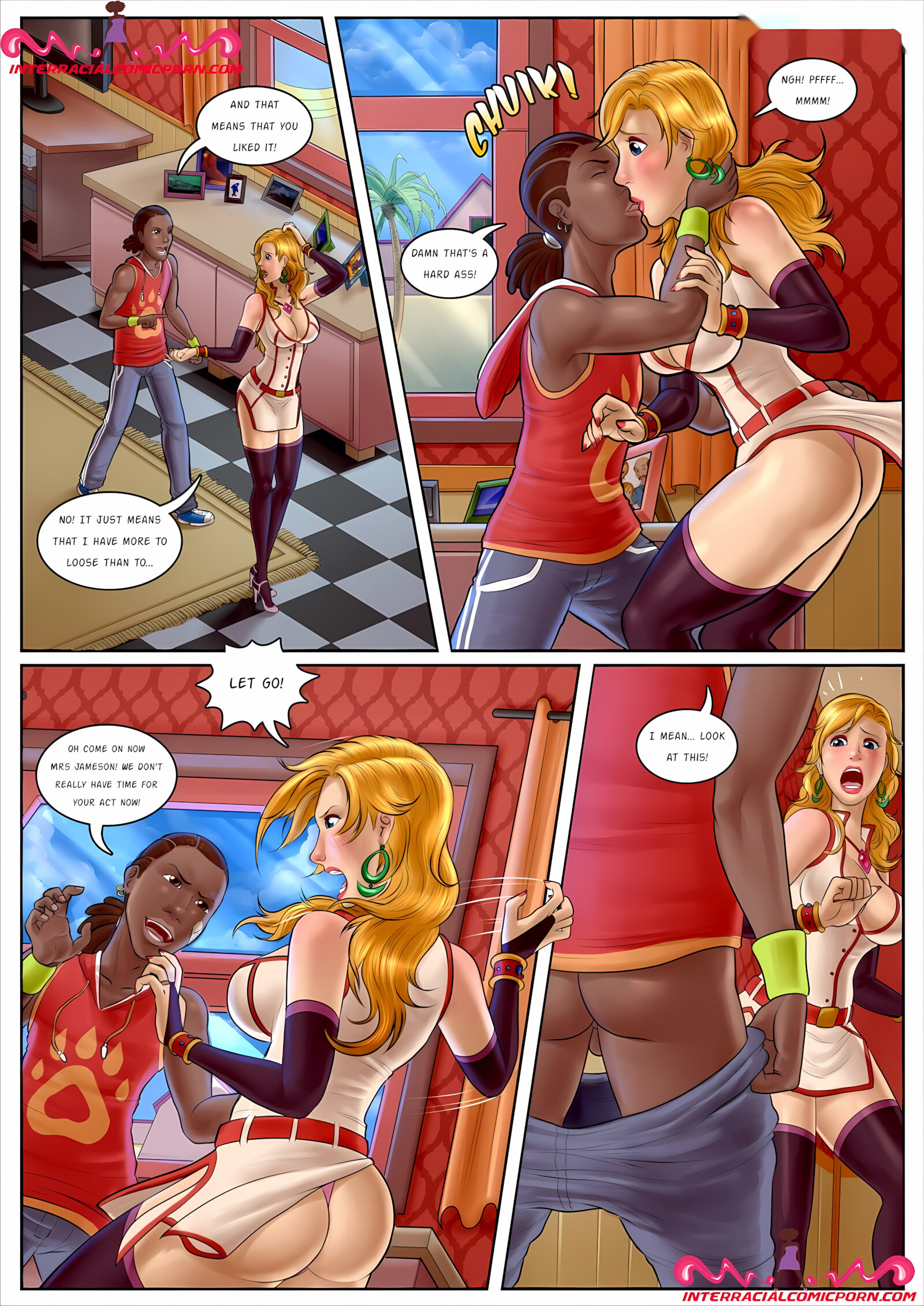 Party Slut [InterracialComicPorn], Party Slut 3, page 3 of 10