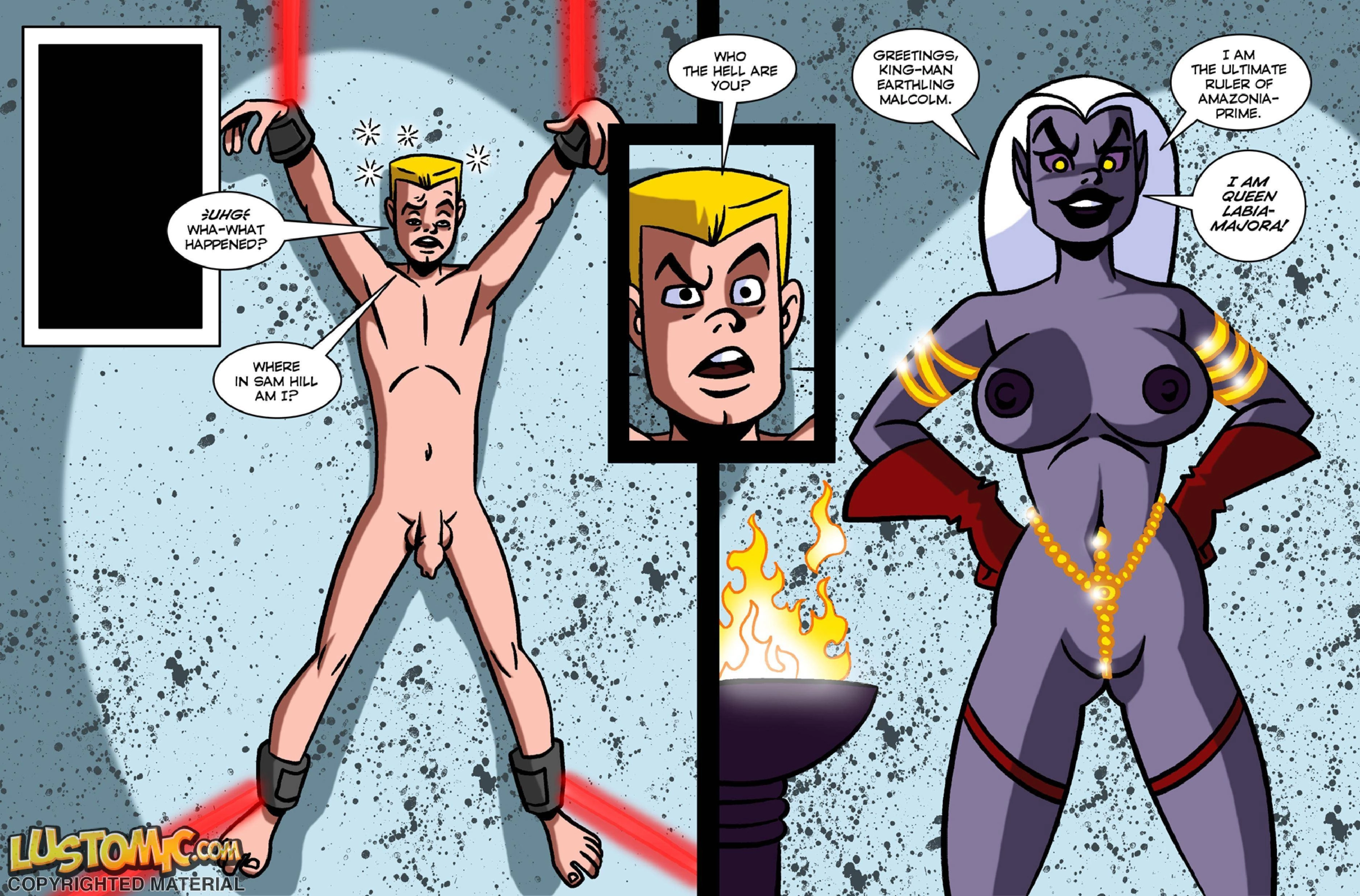 Planet of Women [Basta Comix], Planet of Women, page 4 of 20