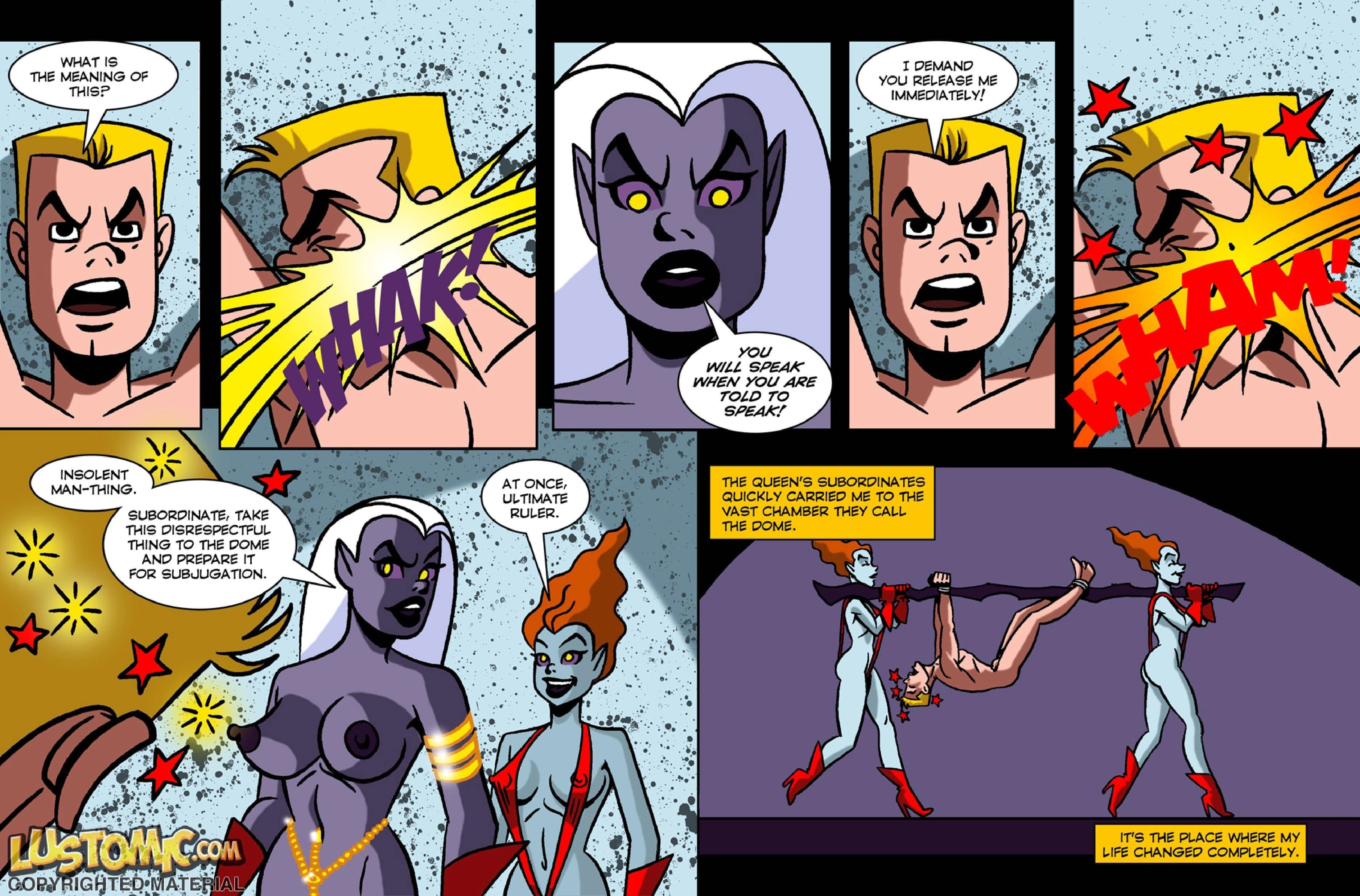 Planet of Women [Basta Comix], Planet of Women, page 5 of 20