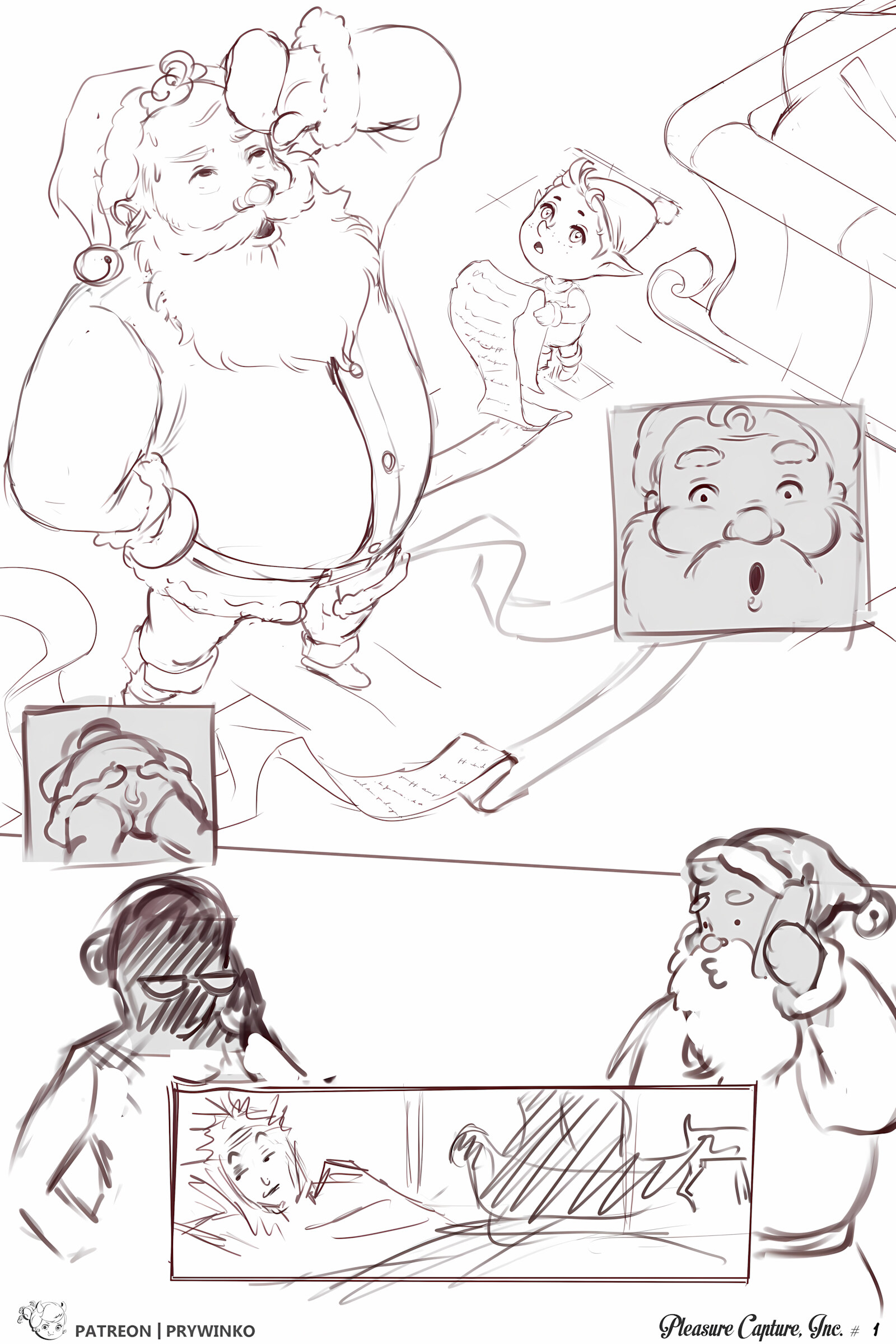 Pleasure Capture, Inc. – Christmas 2022 Special [Prywinko], Pleasure Capture, Inc. - Christmas 2022 Special, page 18 of 33
