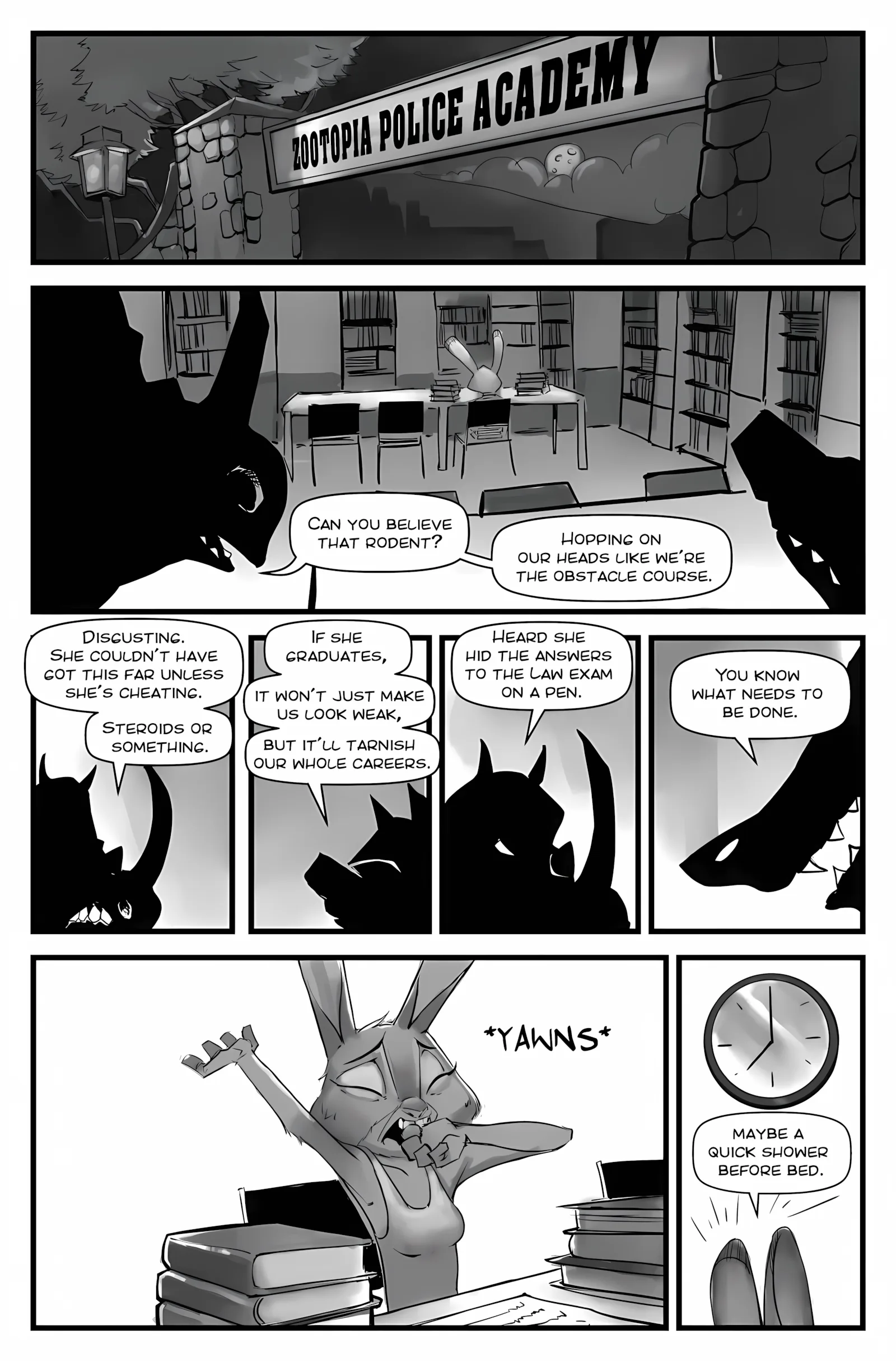 Police Zootality (Zootopia) [Disclaimer], 1 . Police Zootality - (Zootopia) [Disclaimer], page 1 of 10