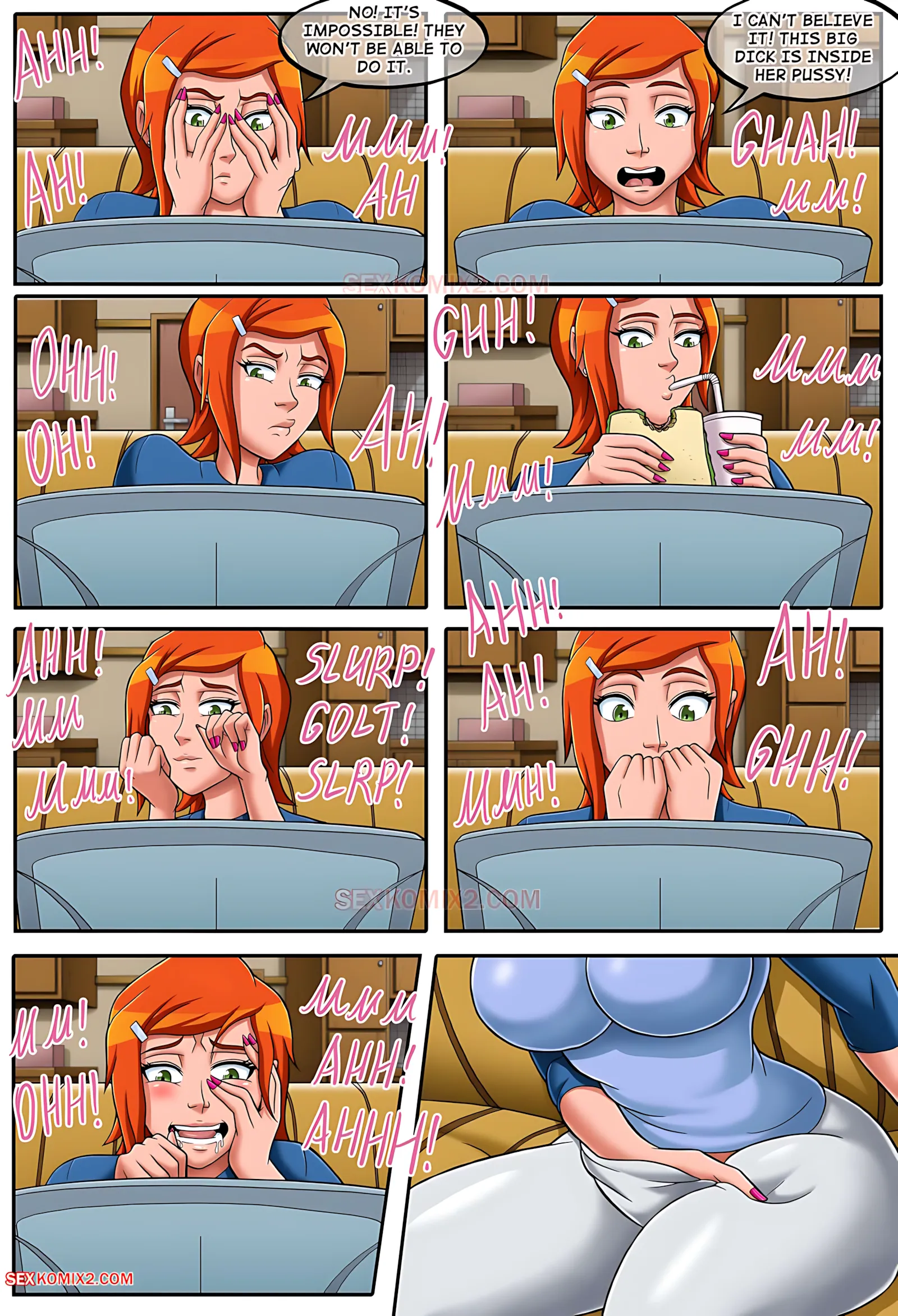 Porn with the cousin [ Ben 10], 1. Ben 10 - Porn with the cousin, page 8 of 20