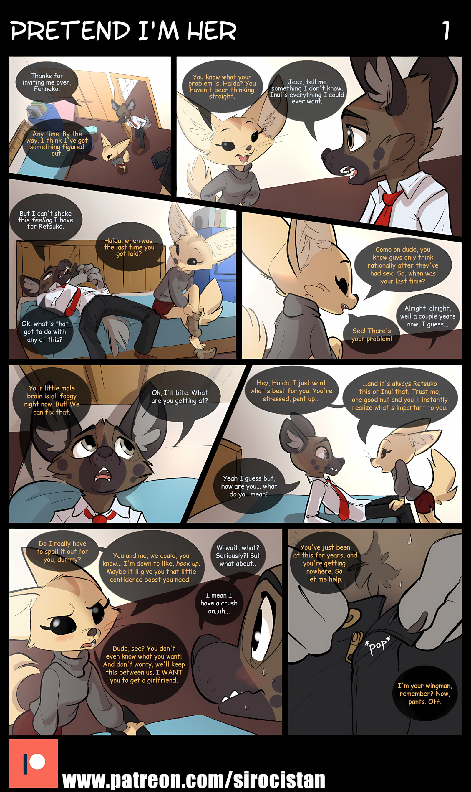 Pretend I’m Her [Siroc], Pretend I’m Her, page 1 of 12