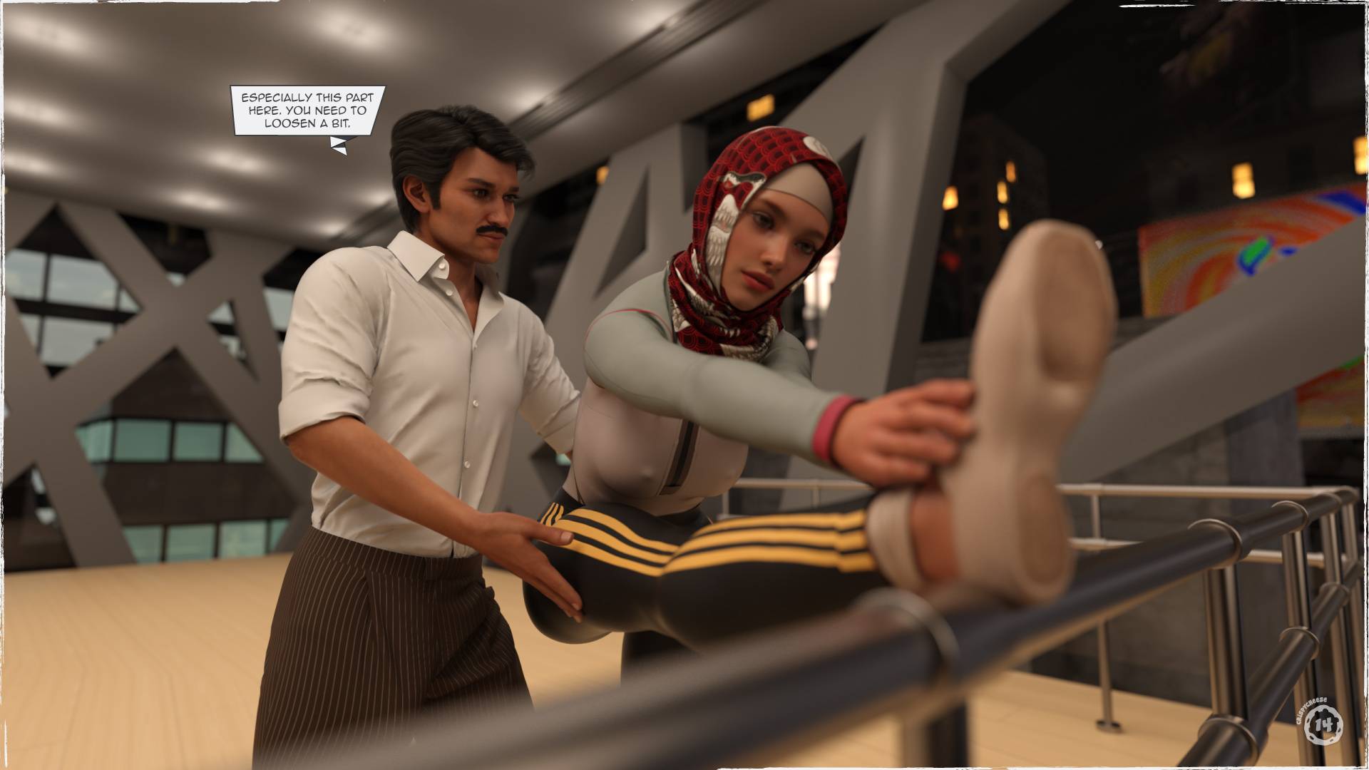 Private Lesson- CrispyCheese, Private Lesson, page 15 of 62