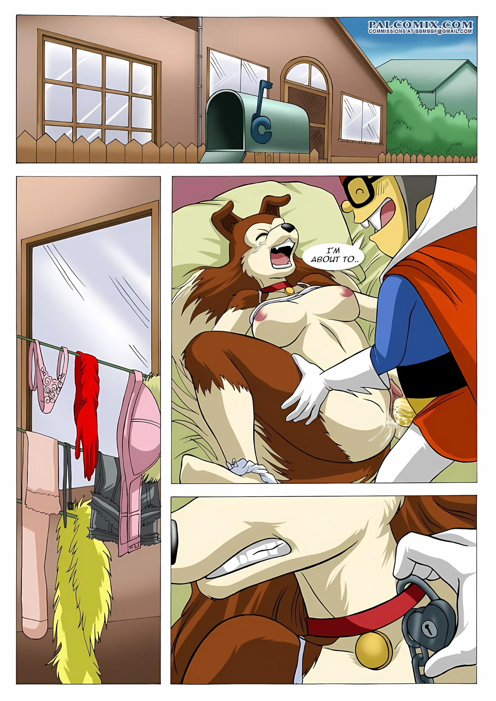 Puppy Love (Inspector Gadget) [Palcomix], 2 . Puppy Love - Chapter 2 (Inspector Gadget) [Palcomix], page 2 of 16
