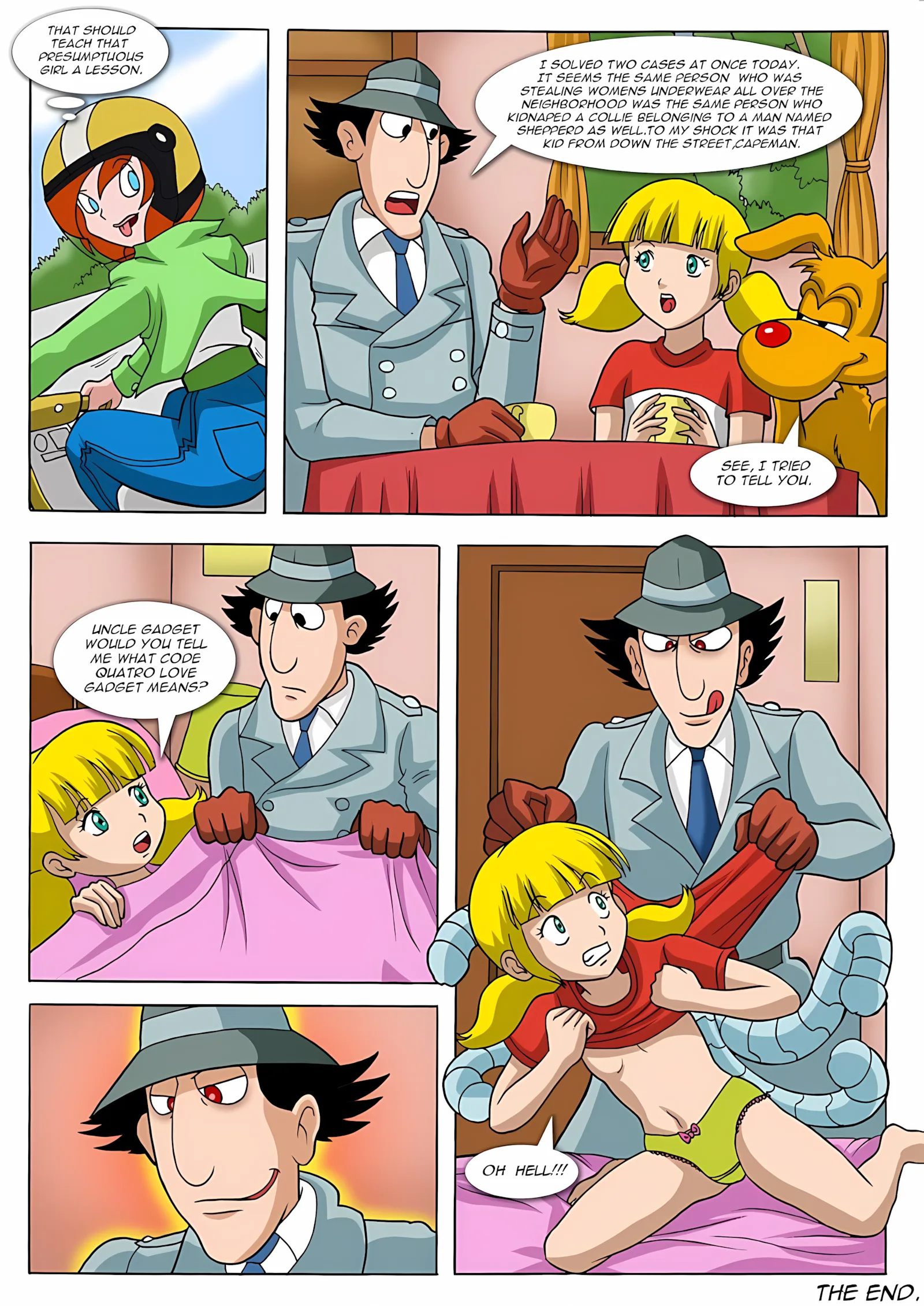 Puppy Love (Inspector Gadget) [Palcomix], 2 . Puppy Love - Chapter 2 (Inspector Gadget) [Palcomix], page 16 of 16