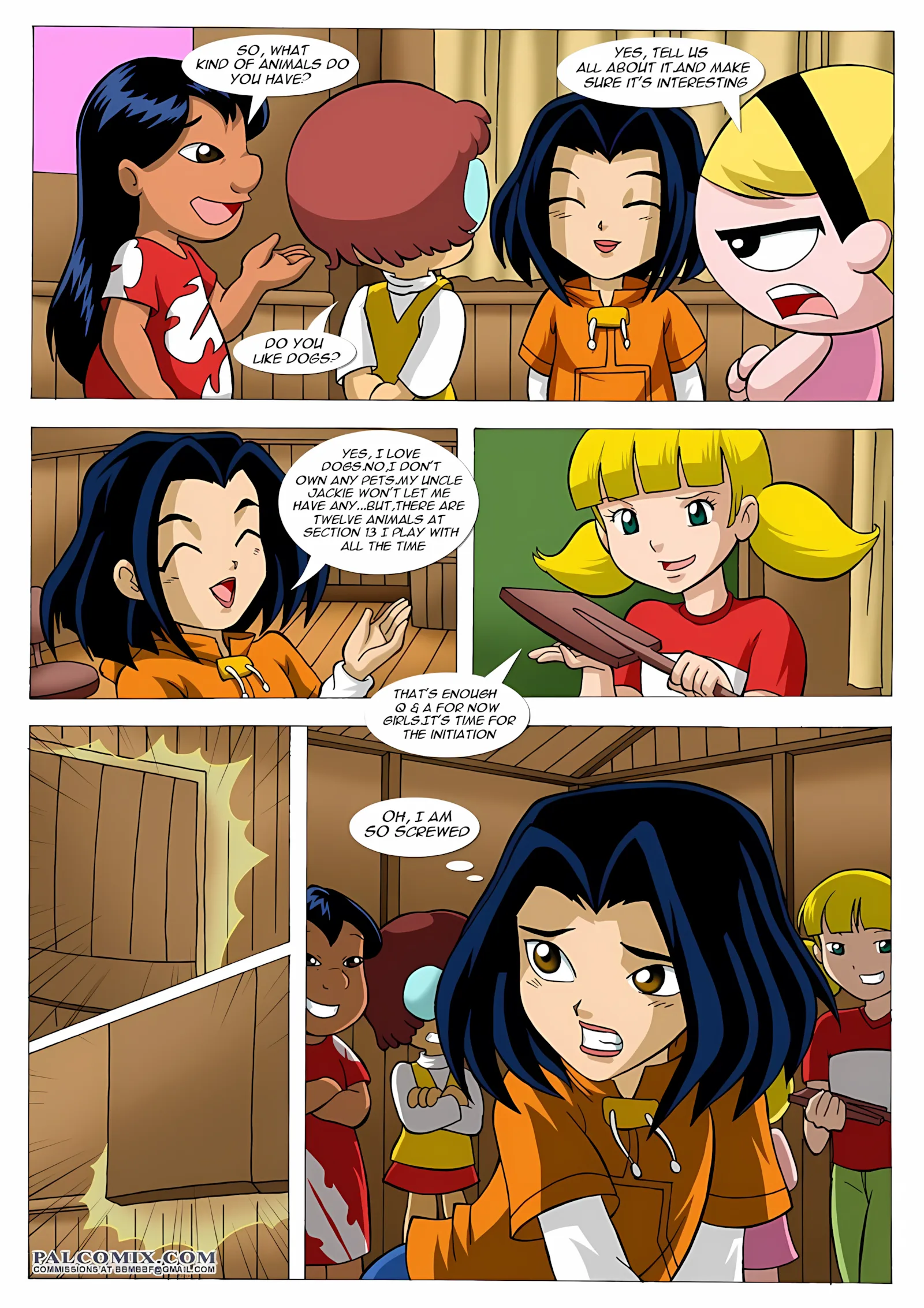 Puppy Love (Inspector Gadget) [Palcomix], 2 . Puppy Love - Chapter 2 (Inspector Gadget) [Palcomix], page 6 of 16