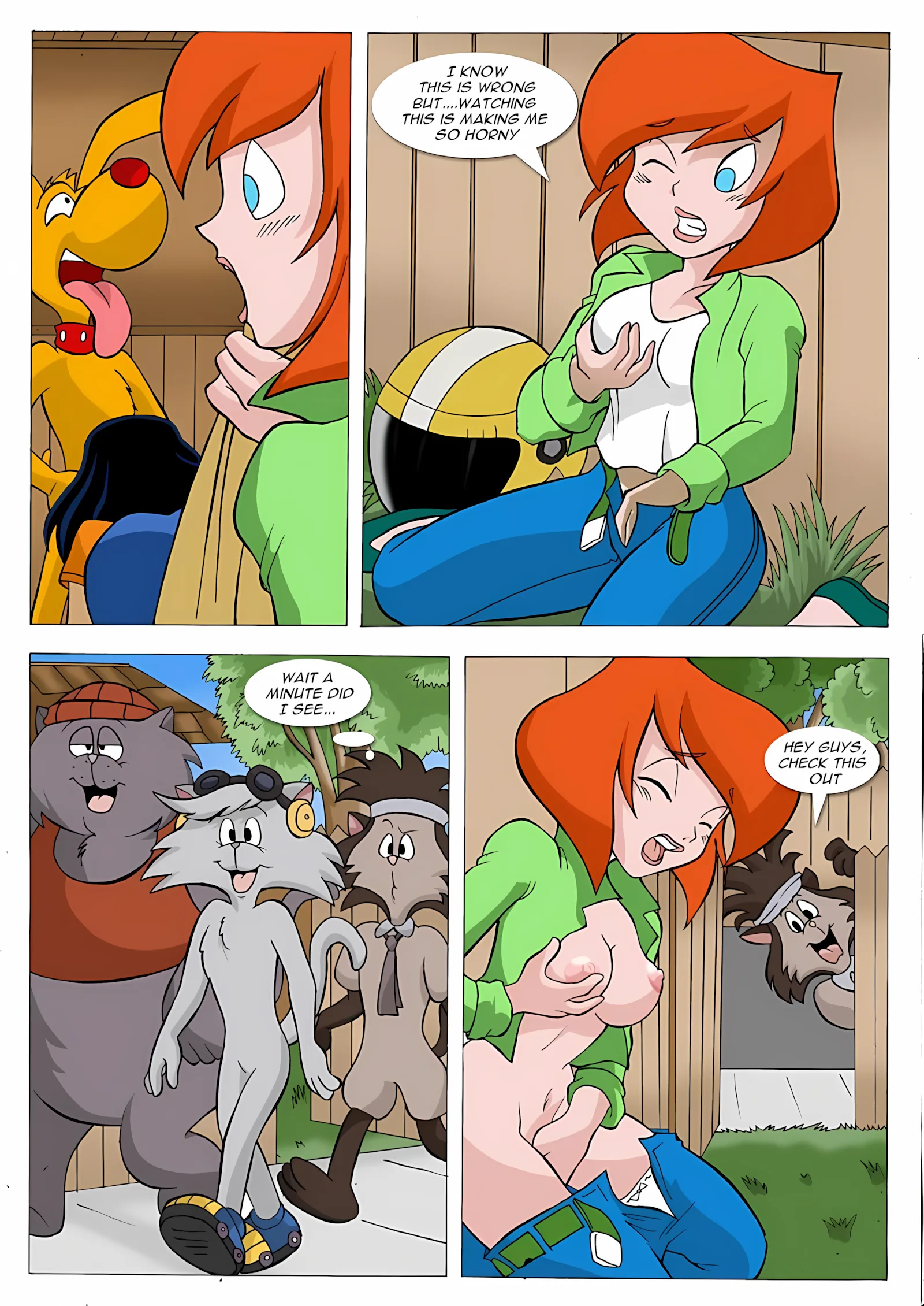 Puppy Love (Inspector Gadget) [Palcomix], 2 . Puppy Love - Chapter 2 (Inspector Gadget) [Palcomix], page 8 of 16