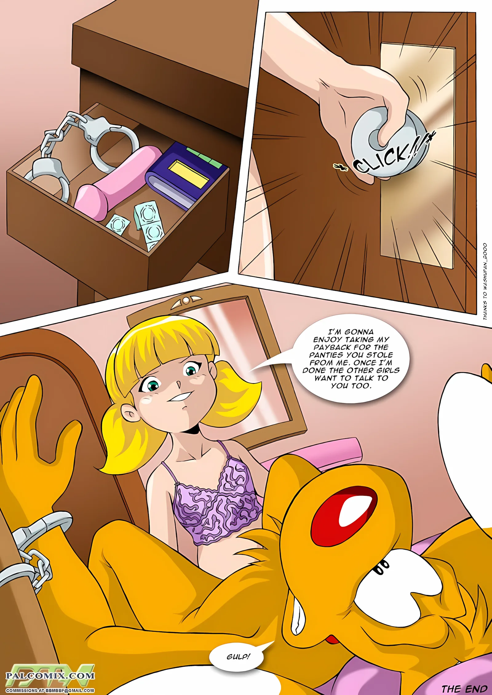 Puppy Love (Inspector Gadget) [Palcomix], 1 . Puppy Love - Chapter 1 (Inspector Gadget) [Palcomix], page 12 of 12