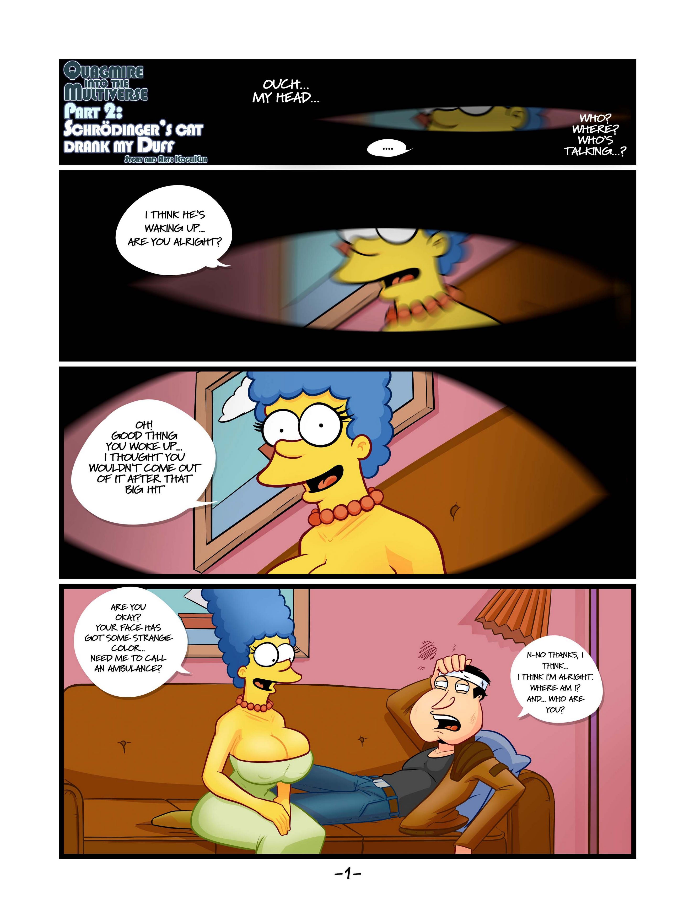 Quagmire Into The Multiverse [Kogeikun], Quagmire Into The Multiverse 2, page 1 of 39