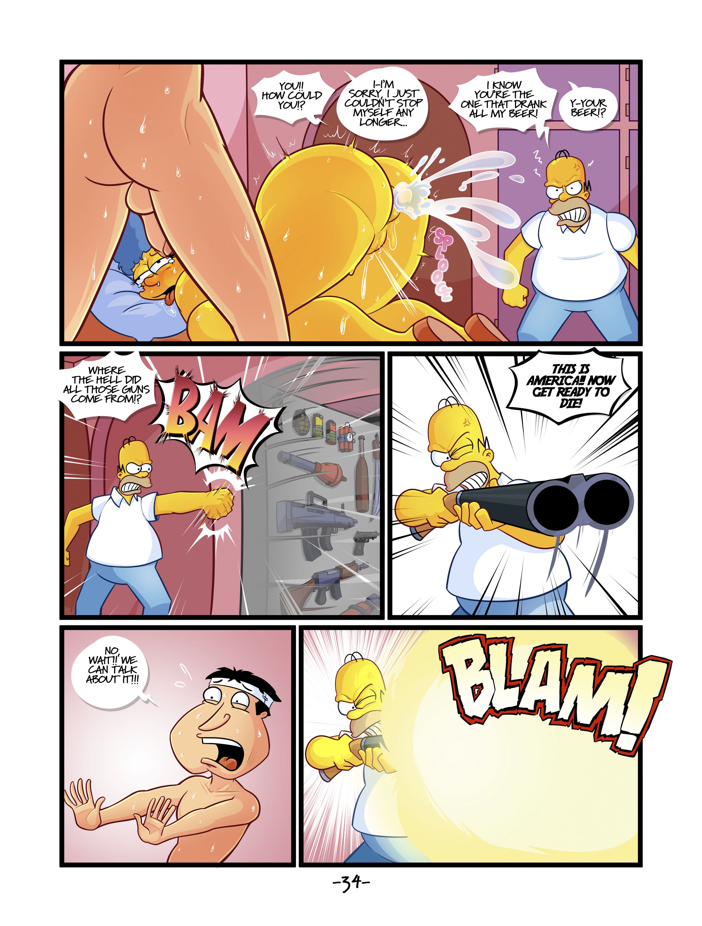 Quagmire Into The Multiverse [Kogeikun], Quagmire Into The Multiverse 2, page 34 of 39