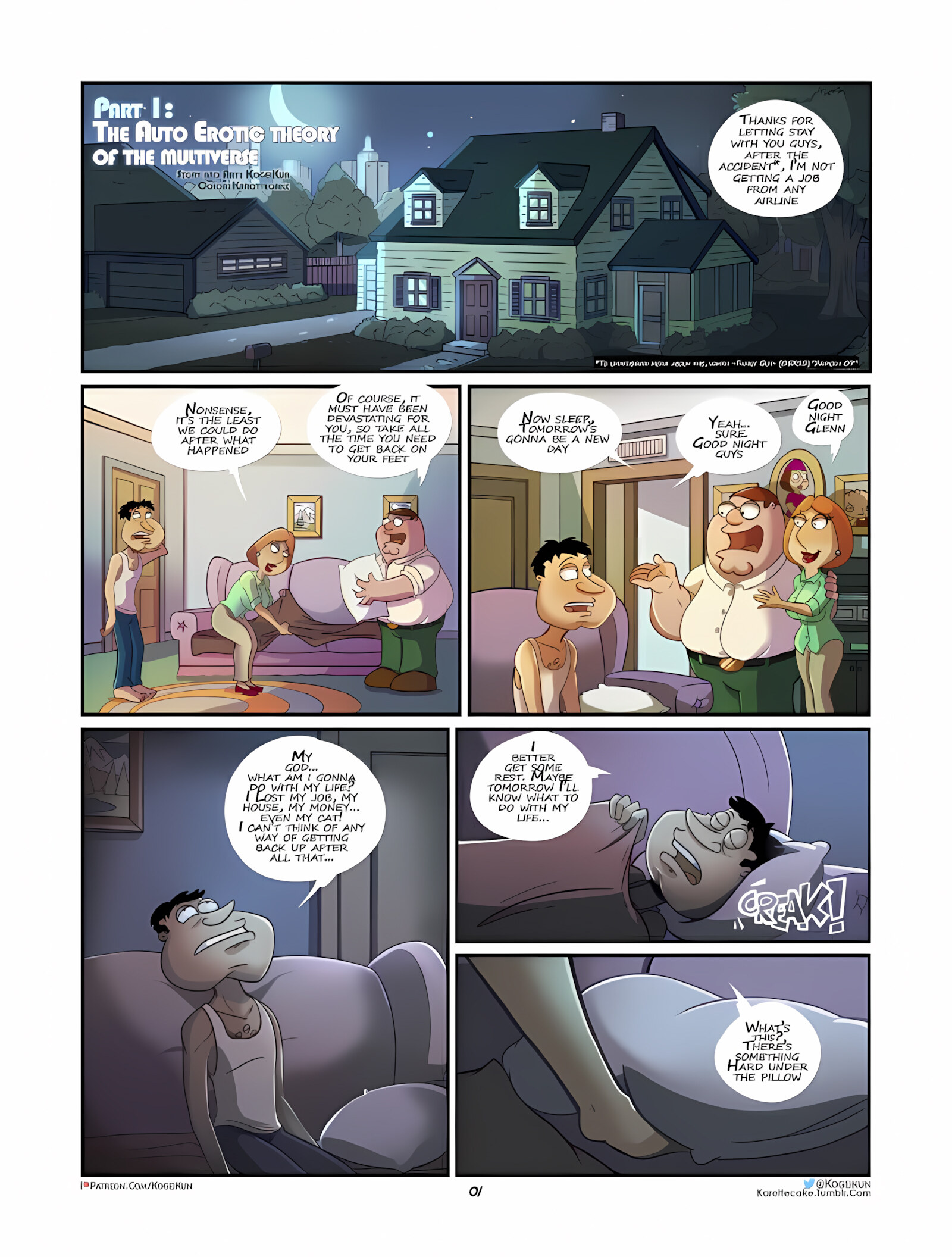 Quagmire Into The Multiverse [Kogeikun], Quagmire Into The Multiverse 1, page 2 of 33