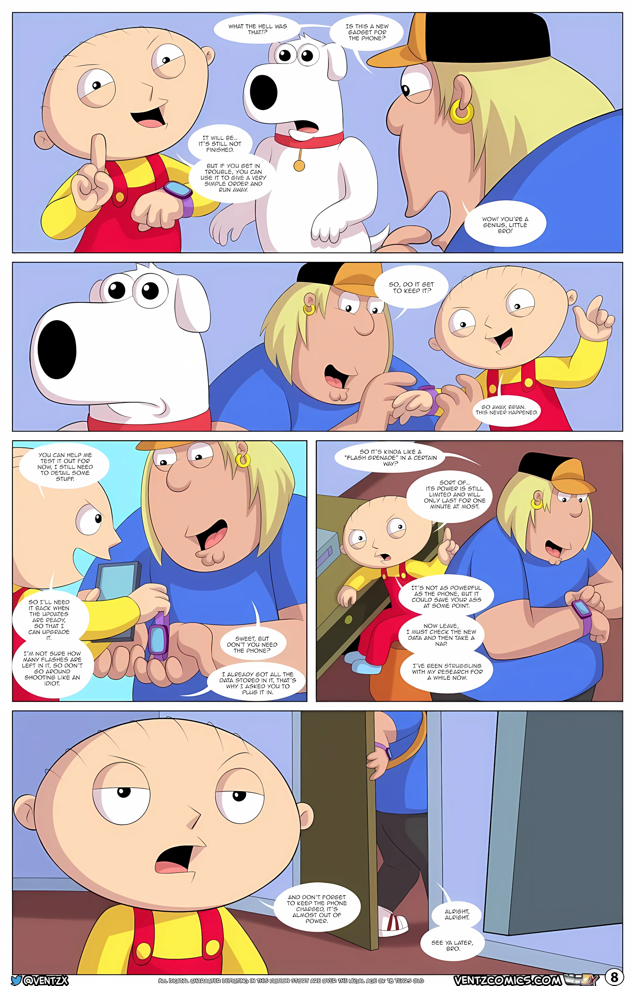 Quahog Diaries [Family Guy], 2 . Quahog Diaries - Chapter 3 [Arabatos], page 8 of 50
