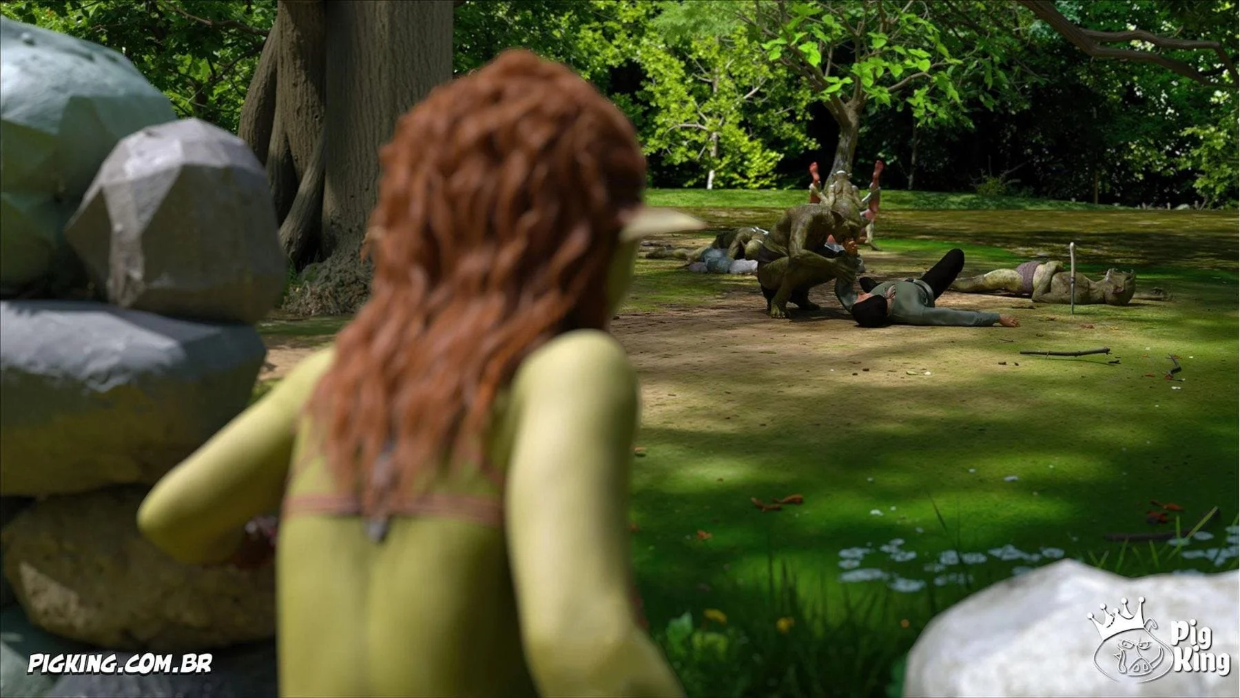 Queen Azalea 11-16 [CrazyDad3D], Queen Azalea 19, page 19 of 73