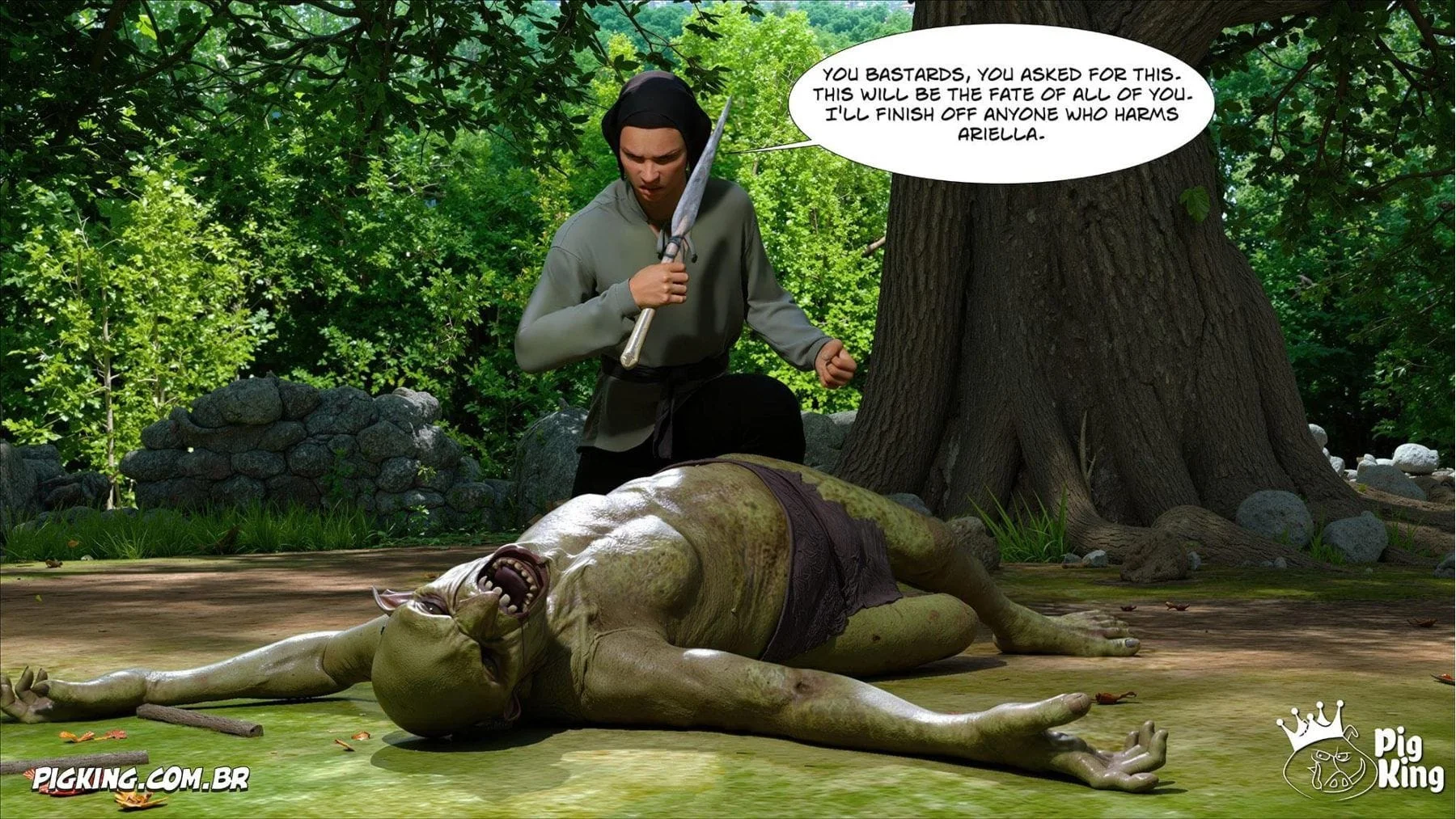 Queen Azalea 11-16 [CrazyDad3D], Queen Azalea 19, page 33 of 73