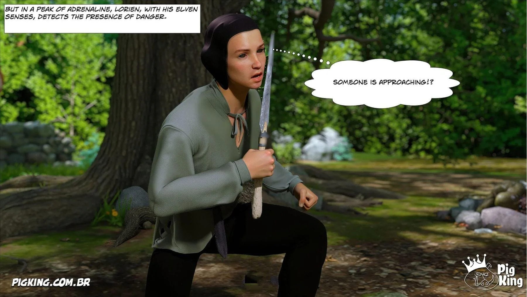 Queen Azalea 11-16 [CrazyDad3D], Queen Azalea 19, page 36 of 73