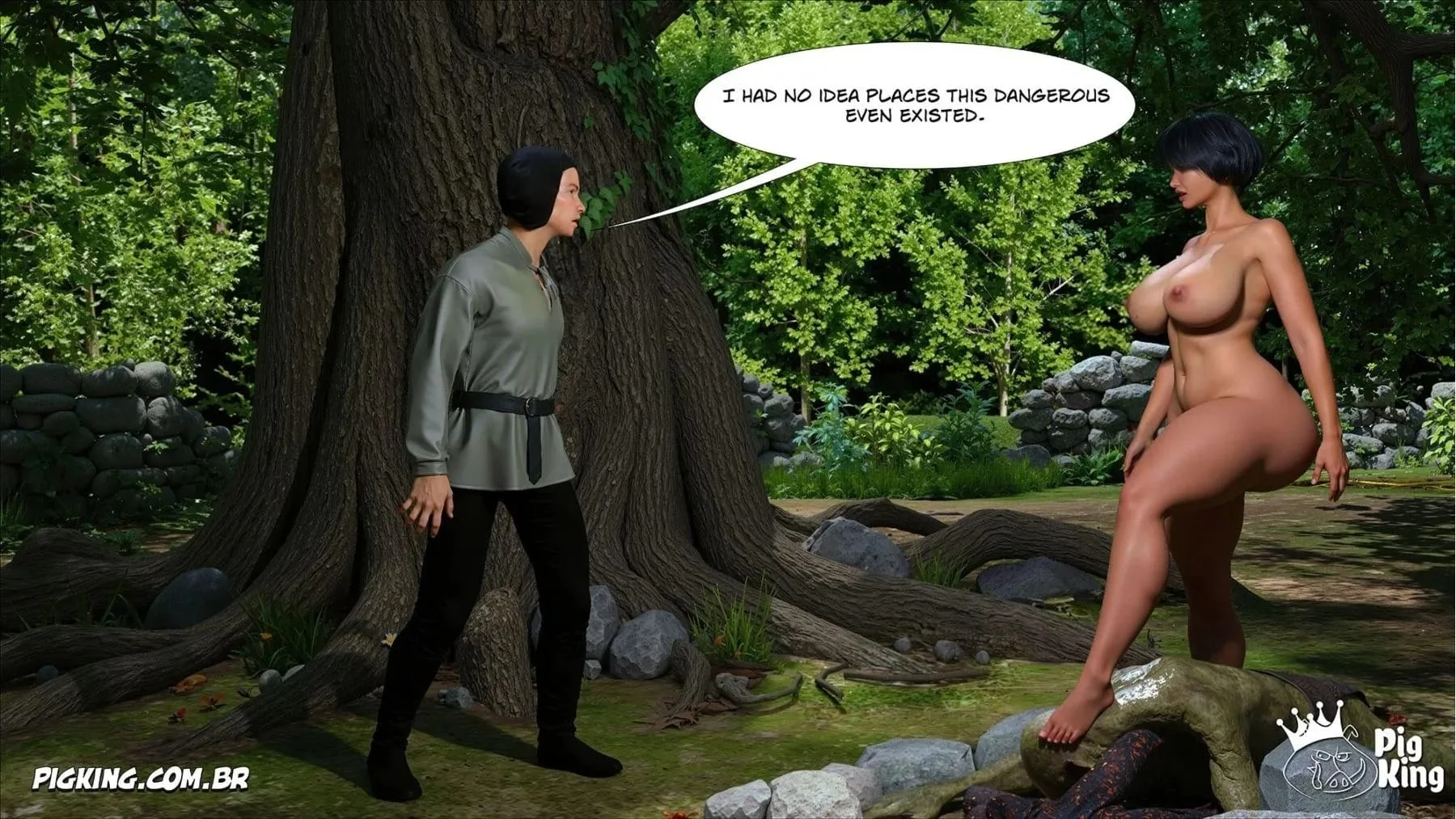 Queen Azalea 11-16 [CrazyDad3D], Queen Azalea 18, page 48 of 102