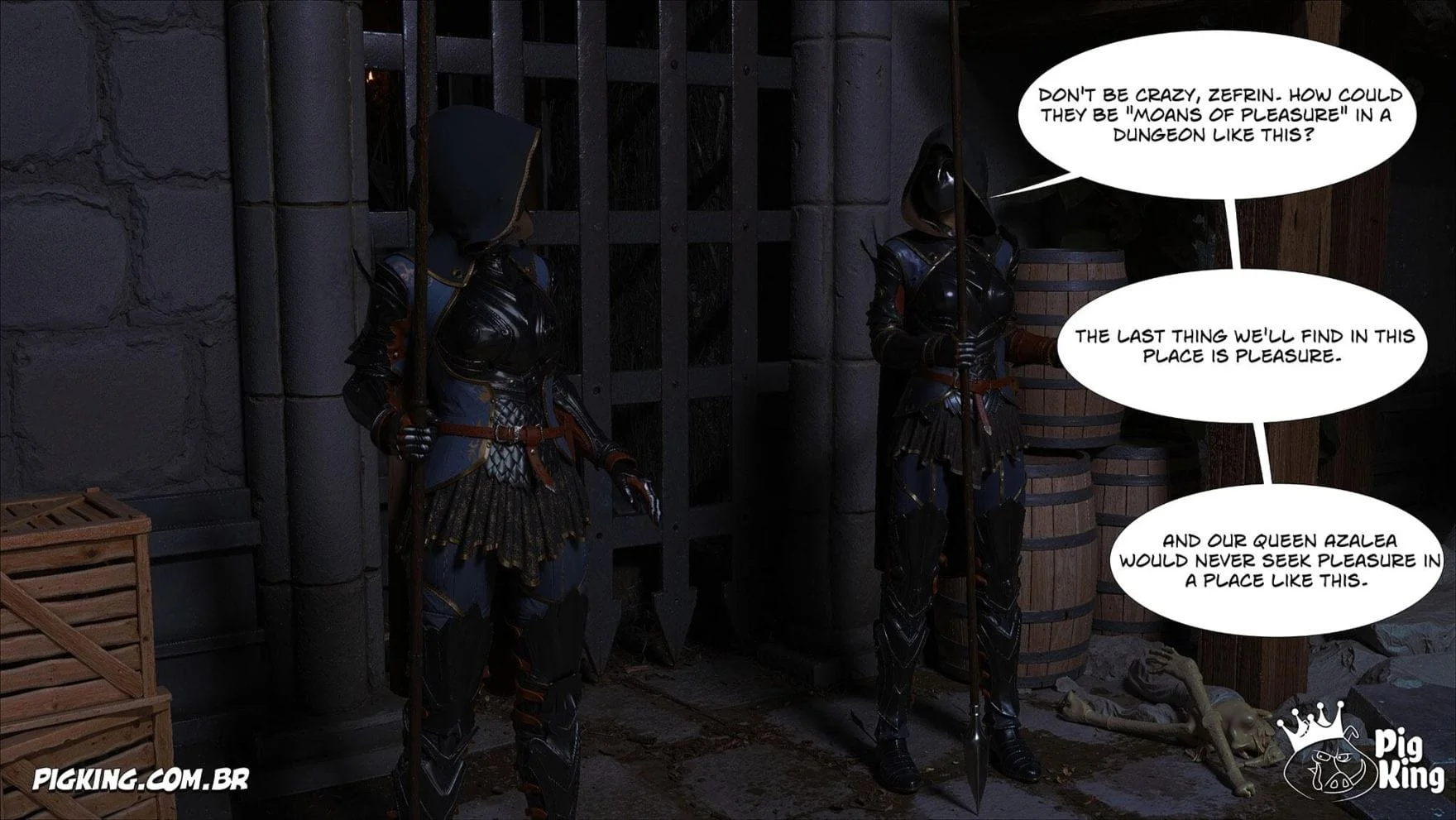 Queen Azalea 11-16 [CrazyDad3D], Queen Azalea 17, page 18 of 102