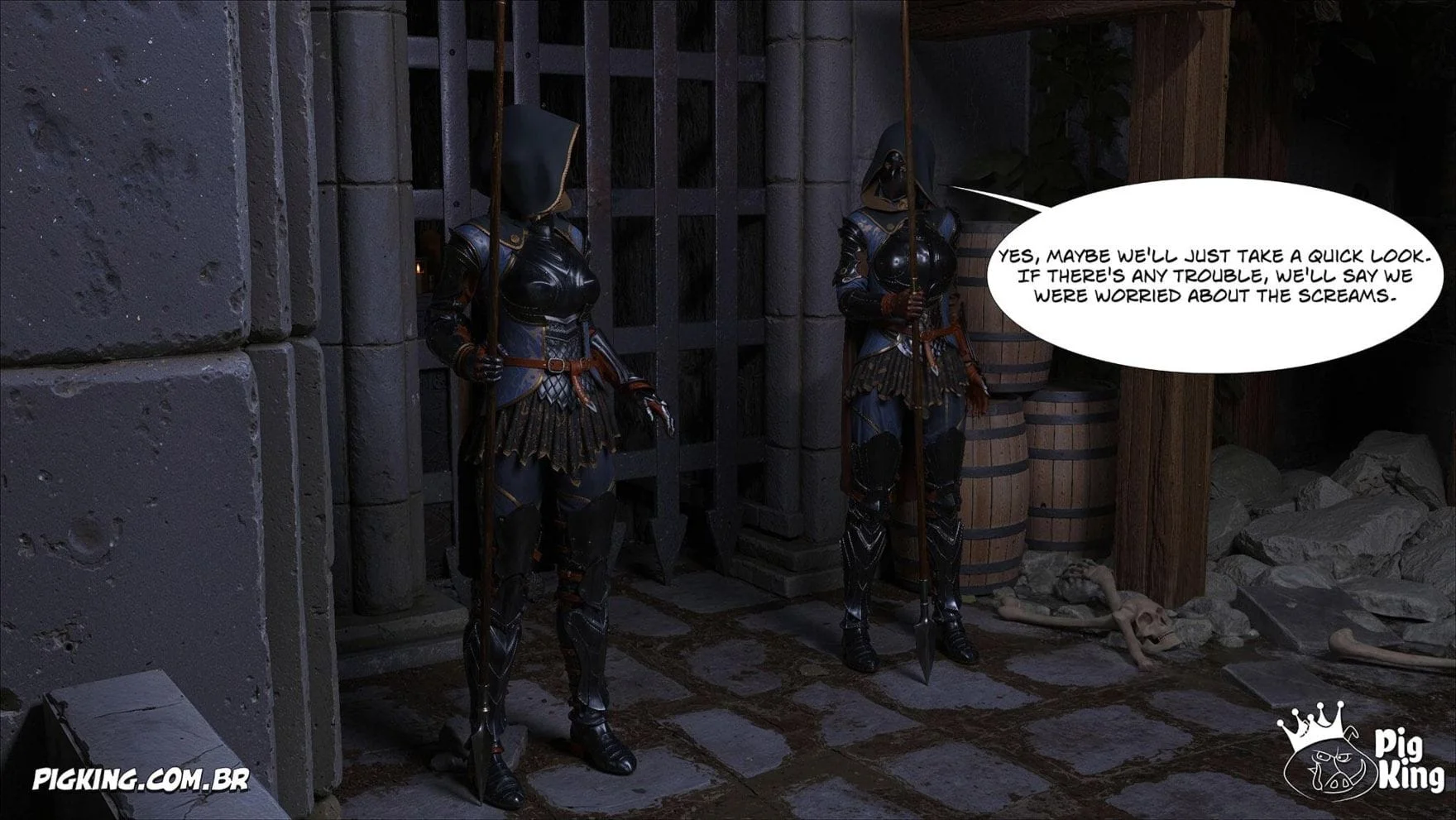 Queen Azalea 11-16 [CrazyDad3D], Queen Azalea 17, page 73 of 102